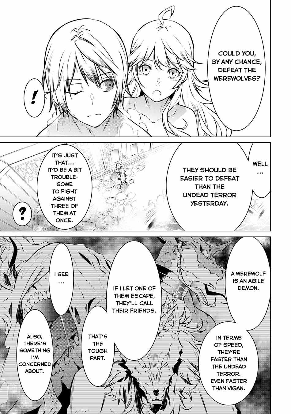 A White Mage Who Was Exiled After Being Handed A Knife In An Sss Rank Dungeon. Due To The Curse Of Yggdrasil, He Overcame His Weak Point, Lack Of Magical Power, And Became The Strongest In The World. chapter 10.1 page 9