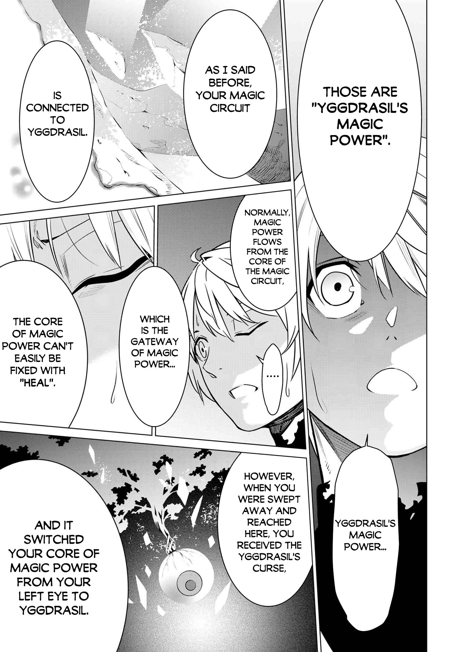 A White Mage Who Was Exiled After Being Handed A Knife In An Sss Rank Dungeon. Due To The Curse Of Yggdrasil, He Overcame His Weak Point, Lack Of Magical Power, And Became The Strongest In The World. chapter 2.1 page 6