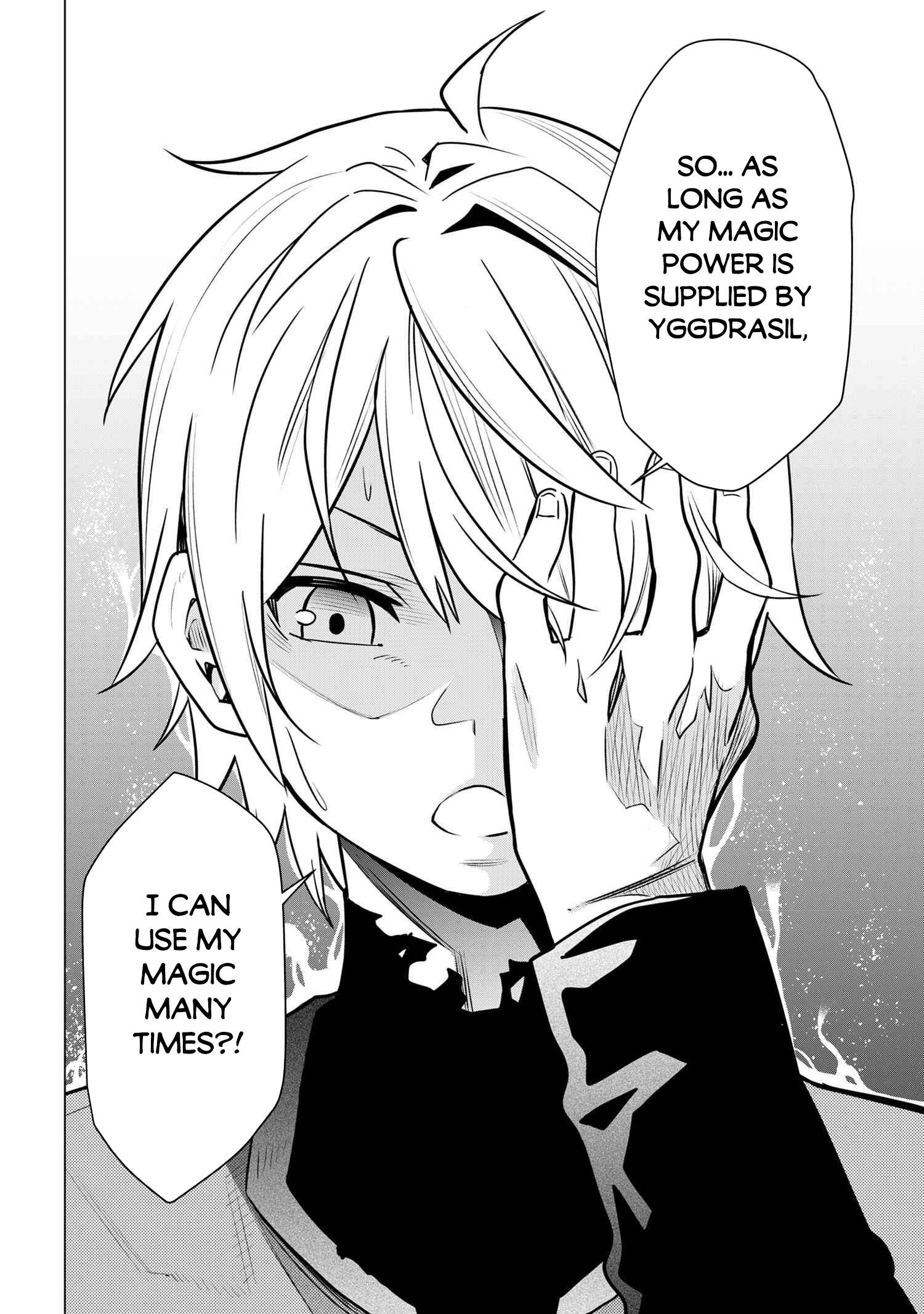 A White Mage Who Was Exiled After Being Handed A Knife In An Sss Rank Dungeon. Due To The Curse Of Yggdrasil, He Overcame His Weak Point, Lack Of Magical Power, And Became The Strongest In The World. chapter 2.1 page 7