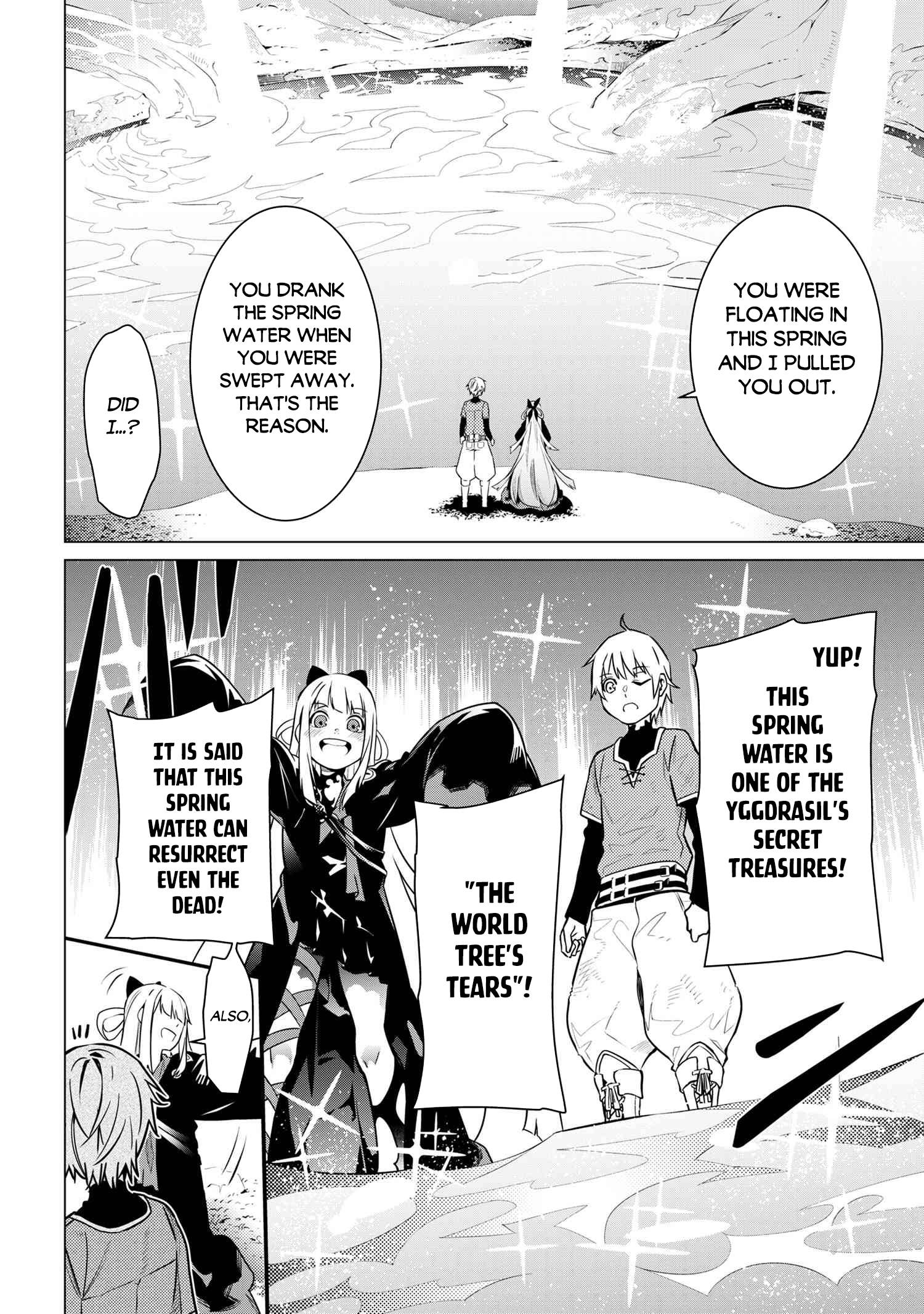 A White Mage Who Was Exiled After Being Handed A Knife In An Sss Rank Dungeon. Due To The Curse Of Yggdrasil, He Overcame His Weak Point, Lack Of Magical Power, And Became The Strongest In The World. chapter 2.1 page 9