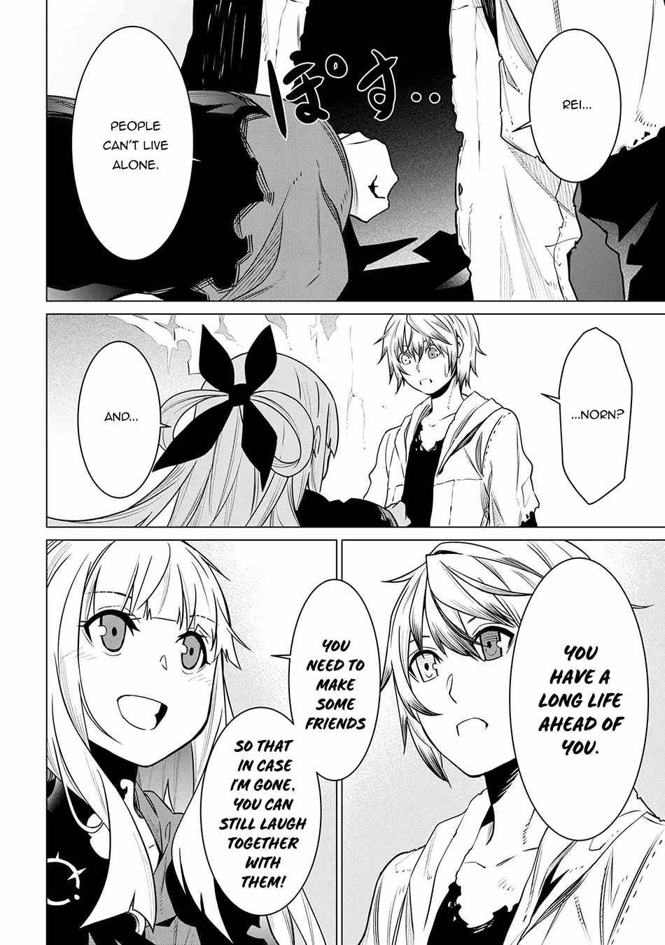 A White Mage Who Was Exiled After Being Handed A Knife In An Sss Rank Dungeon. Due To The Curse Of Yggdrasil, He Overcame His Weak Point, Lack Of Magical Power, And Became The Strongest In The World. chapter 3.2 page 4