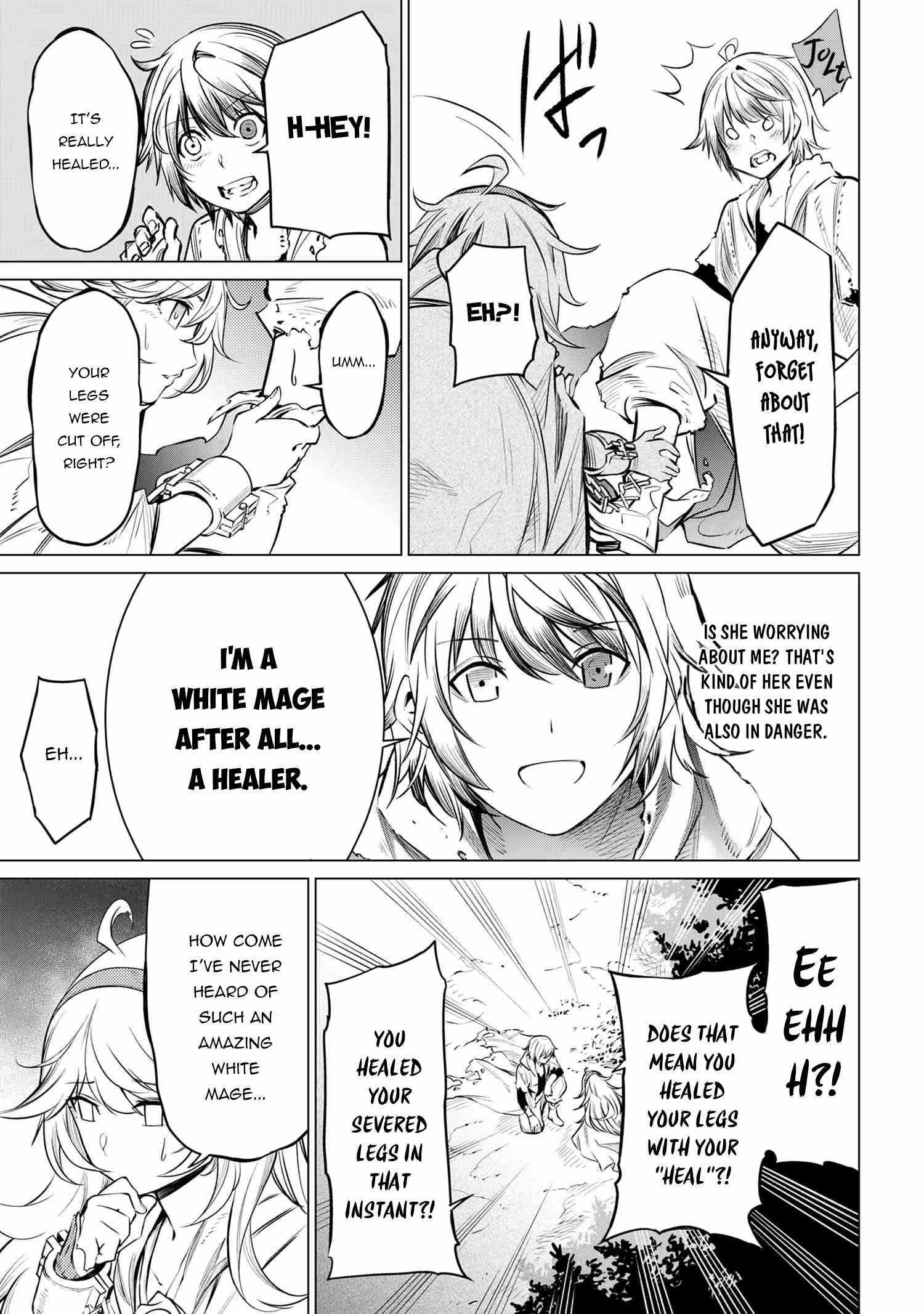 A White Mage Who Was Exiled After Being Handed A Knife In An Sss Rank Dungeon. Due To The Curse Of Yggdrasil, He Overcame His Weak Point, Lack Of Magical Power, And Became The Strongest In The World. chapter 4.2 page 16