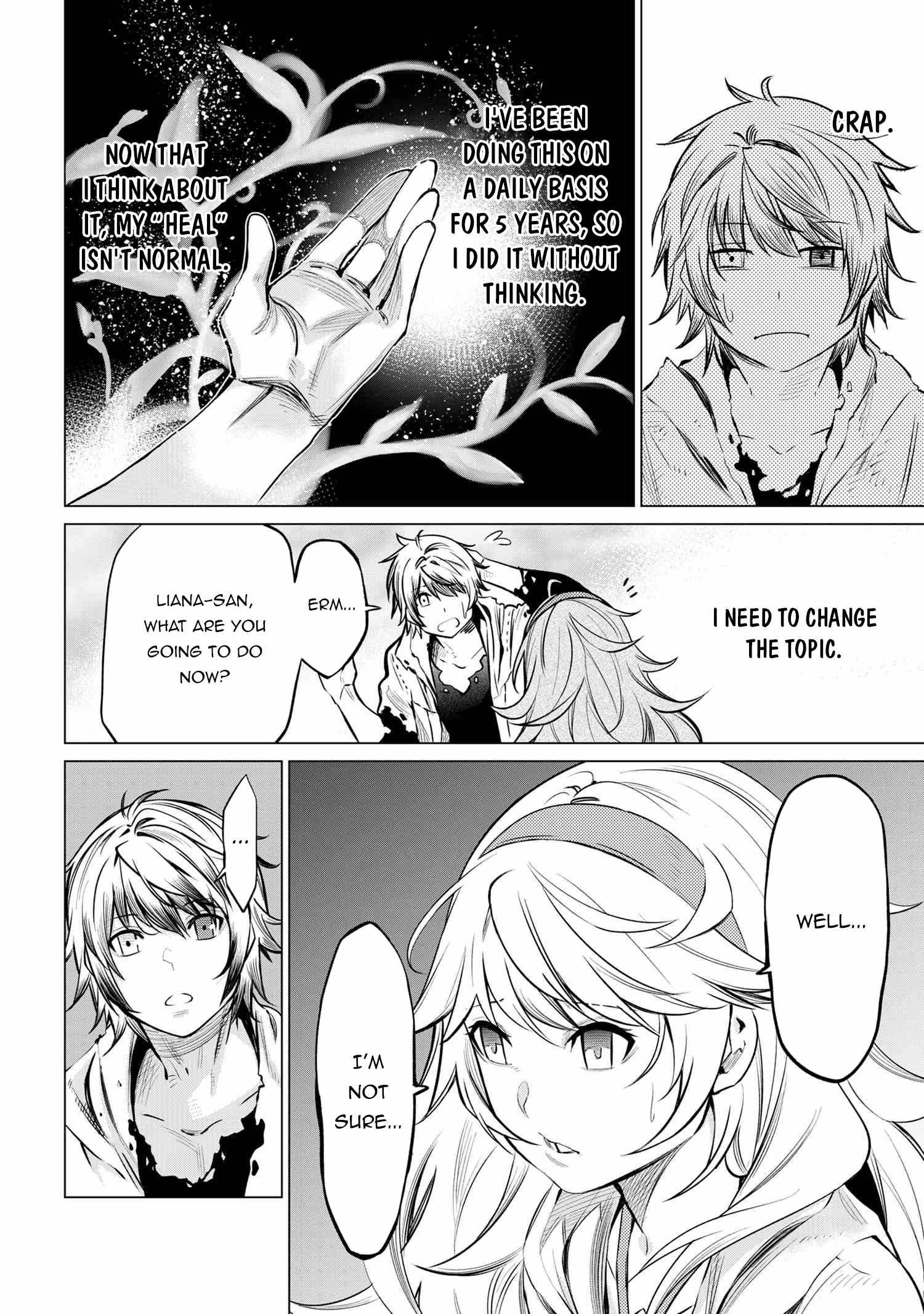 A White Mage Who Was Exiled After Being Handed A Knife In An Sss Rank Dungeon. Due To The Curse Of Yggdrasil, He Overcame His Weak Point, Lack Of Magical Power, And Became The Strongest In The World. chapter 4.2 page 17