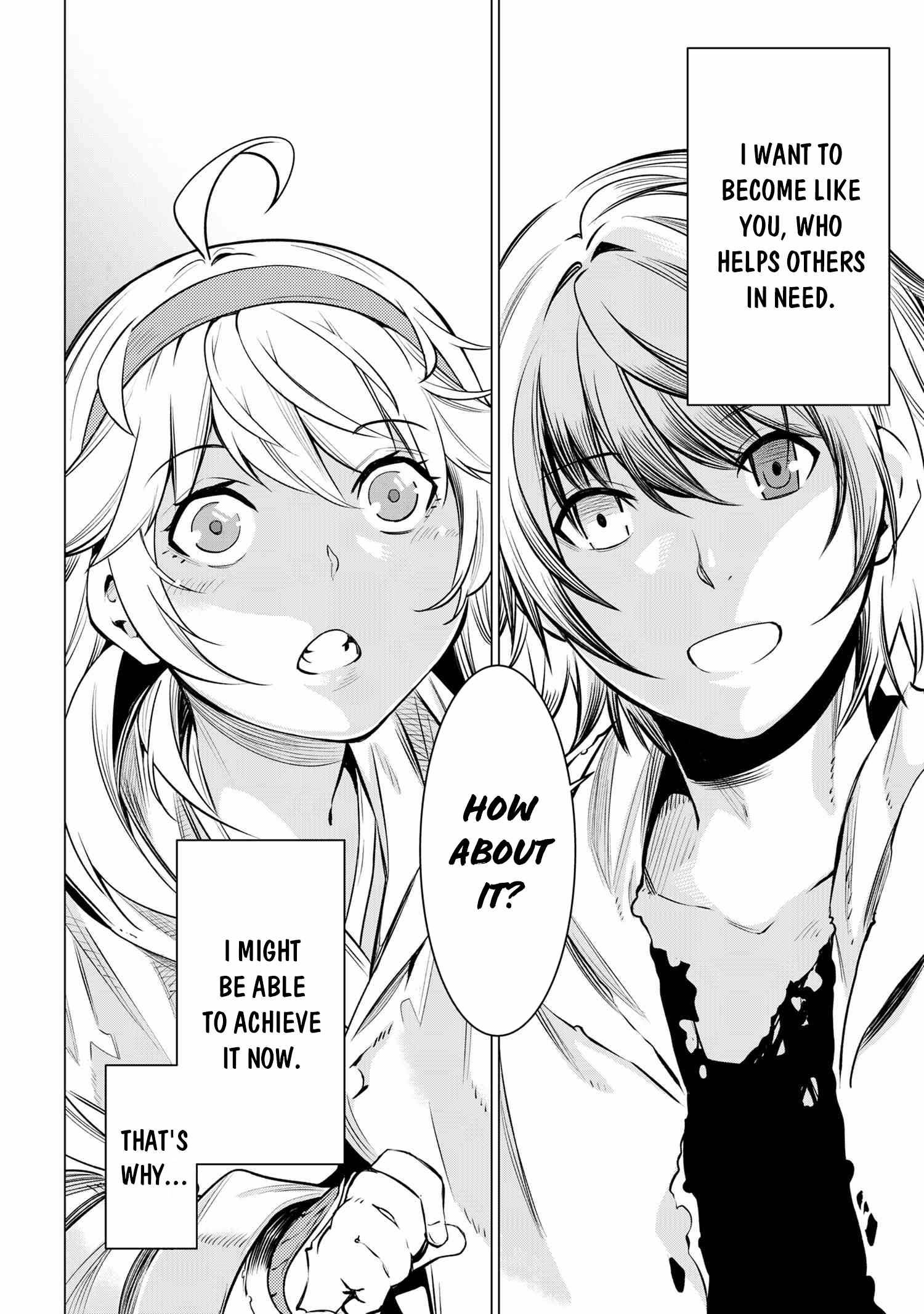 A White Mage Who Was Exiled After Being Handed A Knife In An Sss Rank Dungeon. Due To The Curse Of Yggdrasil, He Overcame His Weak Point, Lack Of Magical Power, And Became The Strongest In The World. chapter 4.2 page 21