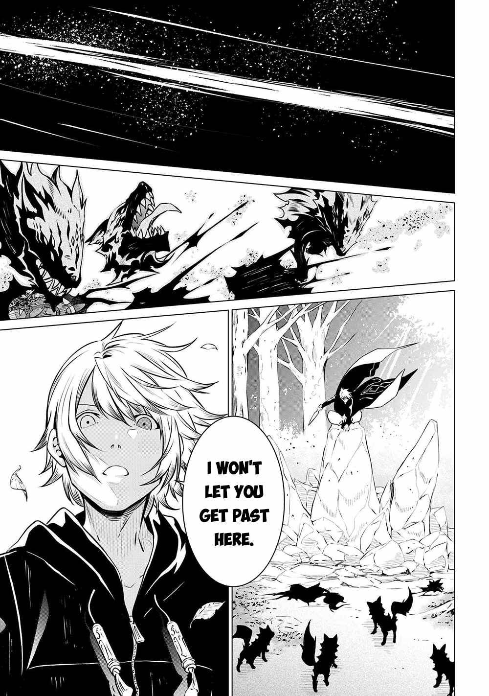 A White Mage Who Was Exiled After Being Handed A Knife In An Sss Rank Dungeon. Due To The Curse Of Yggdrasil, He Overcame His Weak Point, Lack Of Magical Power, And Became The Strongest In The World. chapter 5.1 page 18