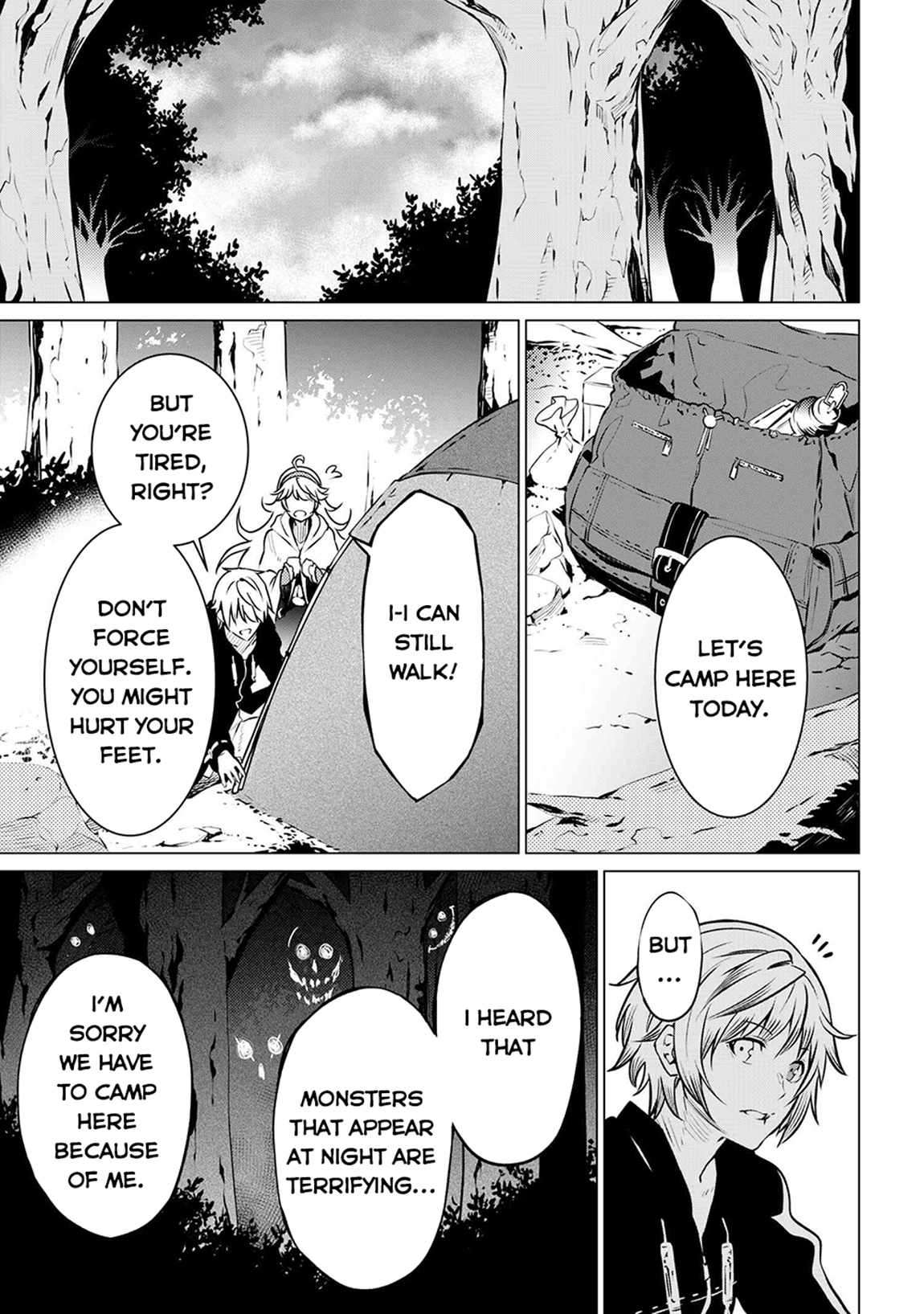 A White Mage Who Was Exiled After Being Handed A Knife In An Sss Rank Dungeon. Due To The Curse Of Yggdrasil, He Overcame His Weak Point, Lack Of Magical Power, And Became The Strongest In The World. chapter 5.2 page 16