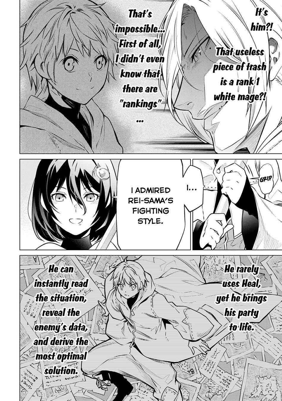 A White Mage Who Was Exiled After Being Handed A Knife In An Sss Rank Dungeon. Due To The Curse Of Yggdrasil, He Overcame His Weak Point, Lack Of Magical Power, And Became The Strongest In The World. chapter 6.2 page 10