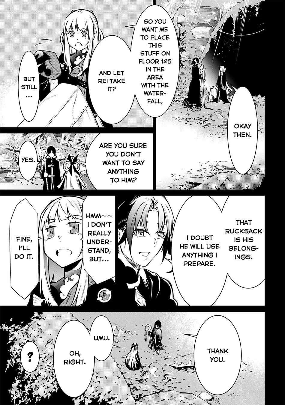 A White Mage Who Was Exiled After Being Handed A Knife In An Sss Rank Dungeon. Due To The Curse Of Yggdrasil, He Overcame His Weak Point, Lack Of Magical Power, And Became The Strongest In The World. chapter 7.1 page 14