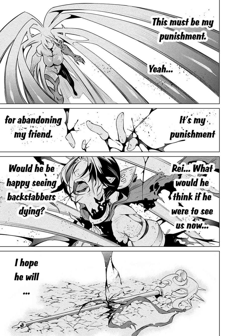 A White Mage Who Was Exiled After Being Handed A Knife In An Sss Rank Dungeon. Due To The Curse Of Yggdrasil, He Overcame His Weak Point, Lack Of Magical Power, And Became The Strongest In The World. chapter 7.2 page 17