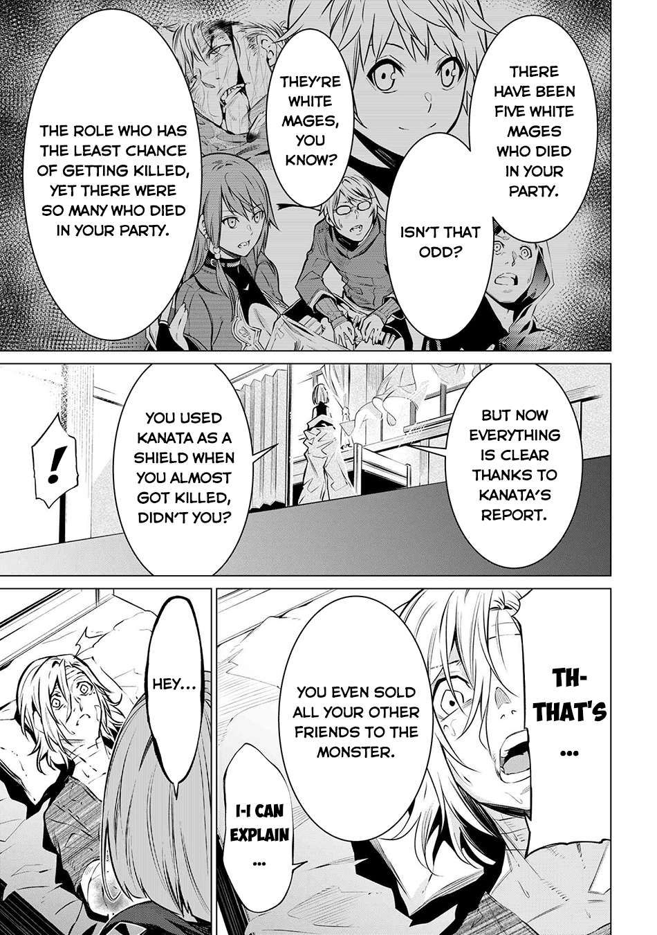 A White Mage Who Was Exiled After Being Handed A Knife In An Sss Rank Dungeon. Due To The Curse Of Yggdrasil, He Overcame His Weak Point, Lack Of Magical Power, And Became The Strongest In The World. chapter 7.2 page 23