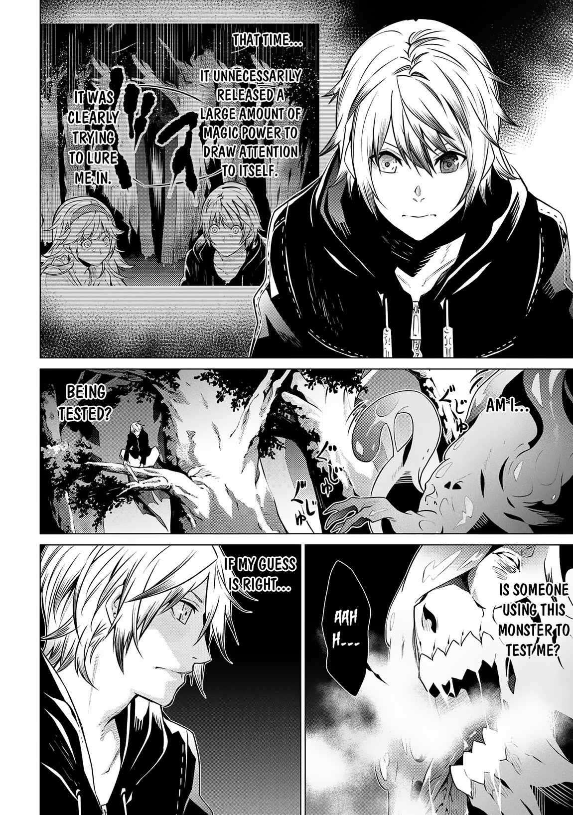 A White Mage Who Was Exiled After Being Handed A Knife In An Sss Rank Dungeon. Due To The Curse Of Yggdrasil, He Overcame His Weak Point, Lack Of Magical Power, And Became The Strongest In The World. chapter 8.1 page 8