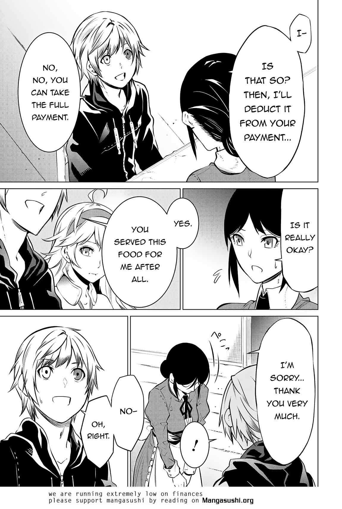 A White Mage Who Was Exiled After Being Handed A Knife In An Sss Rank Dungeon. Due To The Curse Of Yggdrasil, He Overcame His Weak Point, Lack Of Magical Power, And Became The Strongest In The World. chapter 9.2 page 11