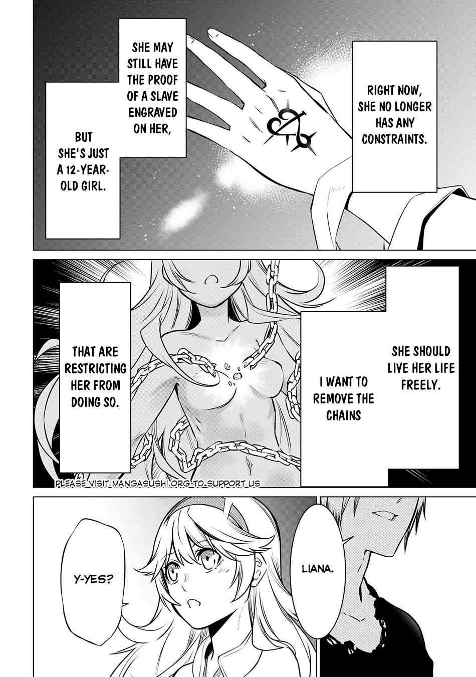 A White Mage Who Was Exiled After Being Handed A Knife In An Sss Rank Dungeon. Due To The Curse Of Yggdrasil, He Overcame His Weak Point, Lack Of Magical Power, And Became The Strongest In The World. chapter 9.3 page 16