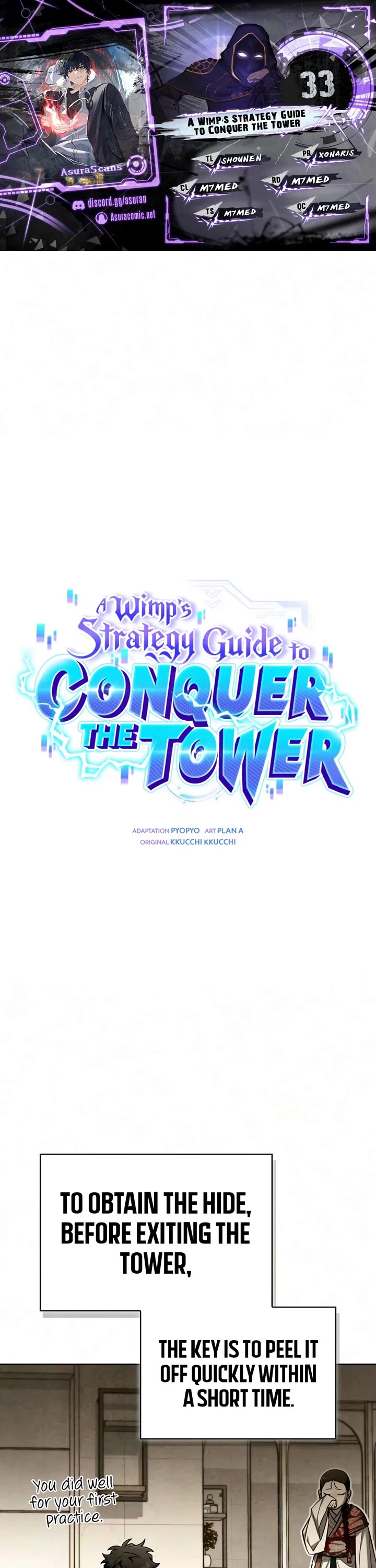 A Wimp’s Strategy Guide to Conquer the Tower chapter 33 page 1