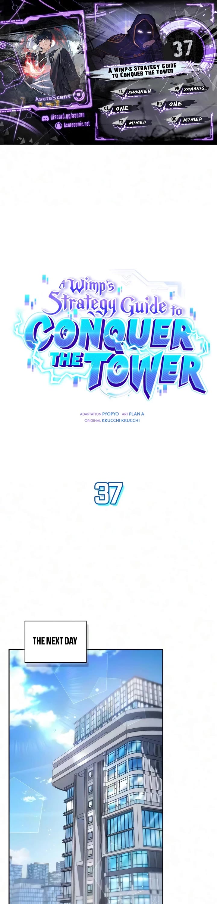 A Wimp’s Strategy Guide to Conquer the Tower chapter 37 page 1