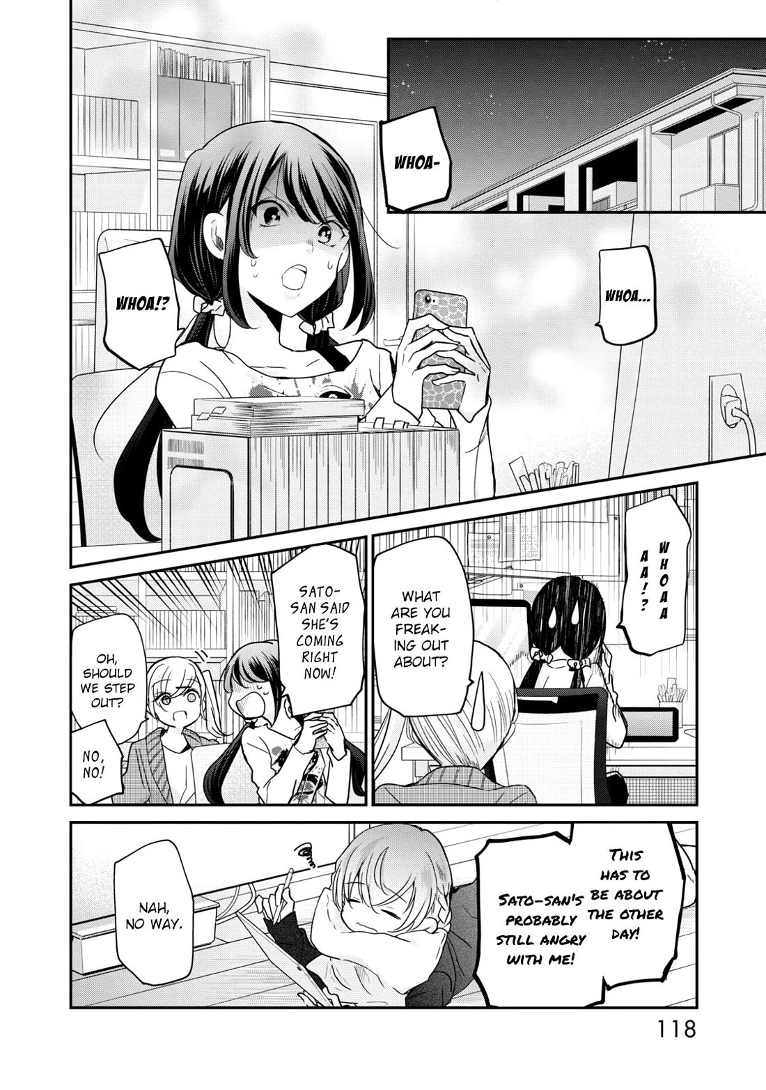 A Workplace Where You Can't Help But Smile chapter 16 page 8