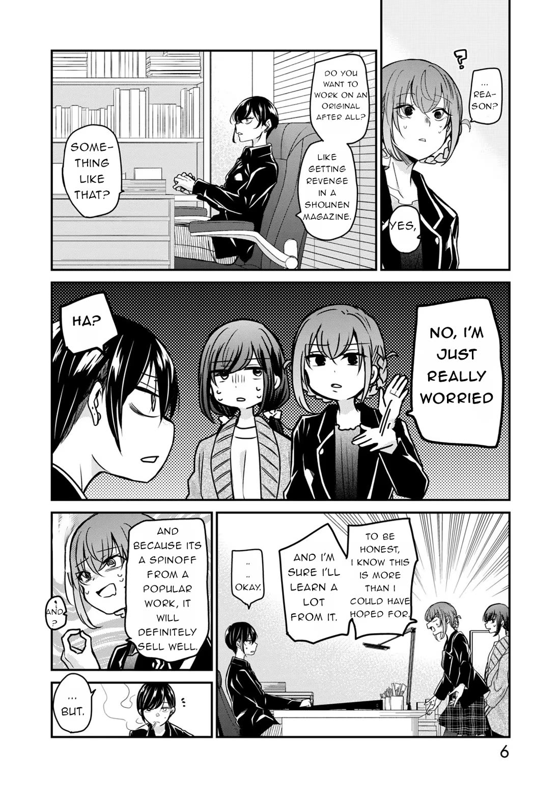 A Workplace Where You Can't Help But Smile chapter 25 page 8