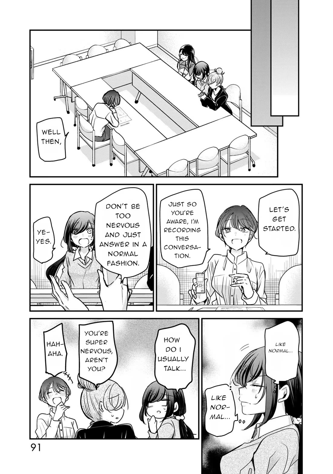 A Workplace Where You Can't Help But Smile chapter 30 page 7