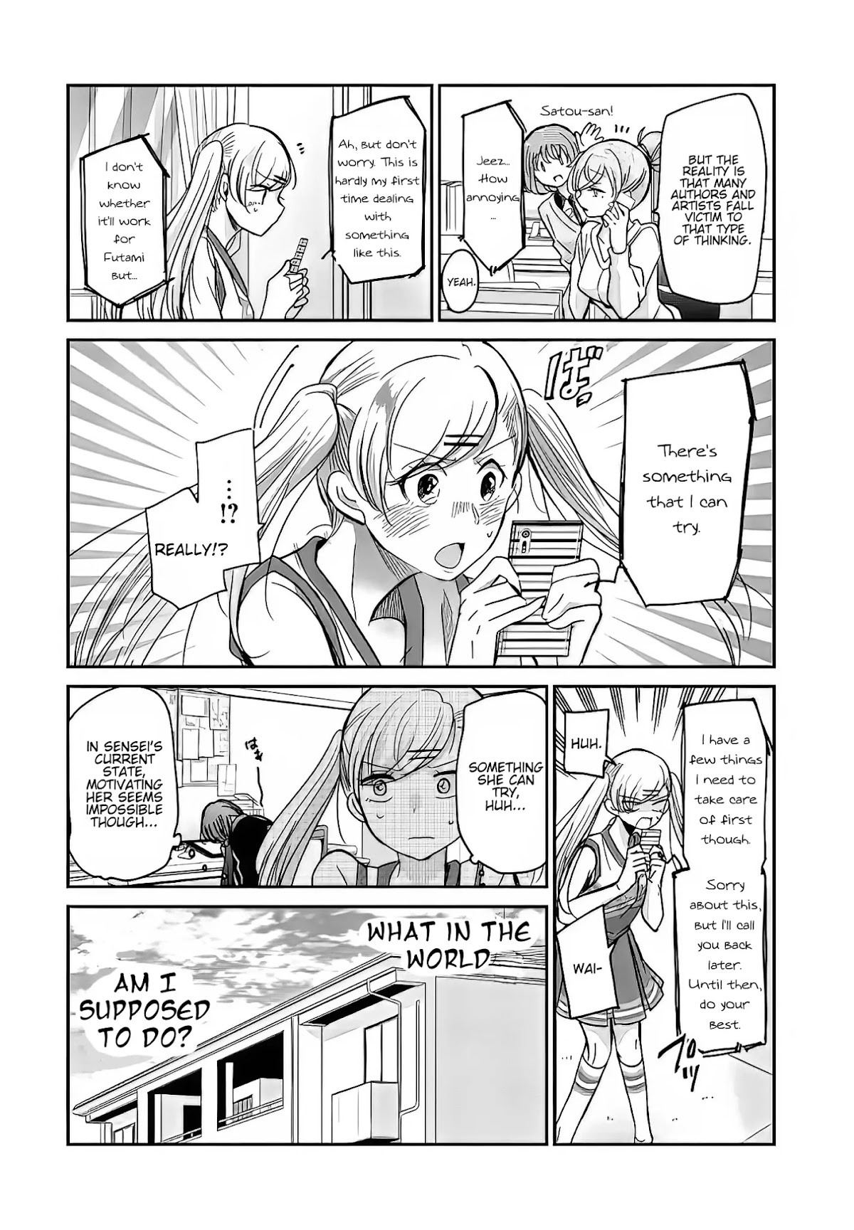 A Workplace Where You Can't Help But Smile chapter 7 page 9