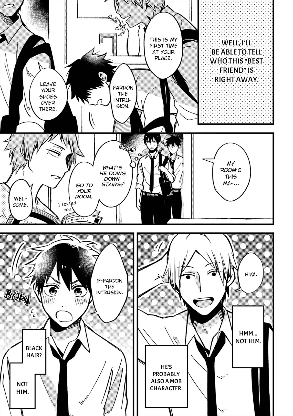 A World Where Everything Definitely Becomes BL vs. The Man Who Definitely Doesn't Want To Be In A BL chapter 11 page 4