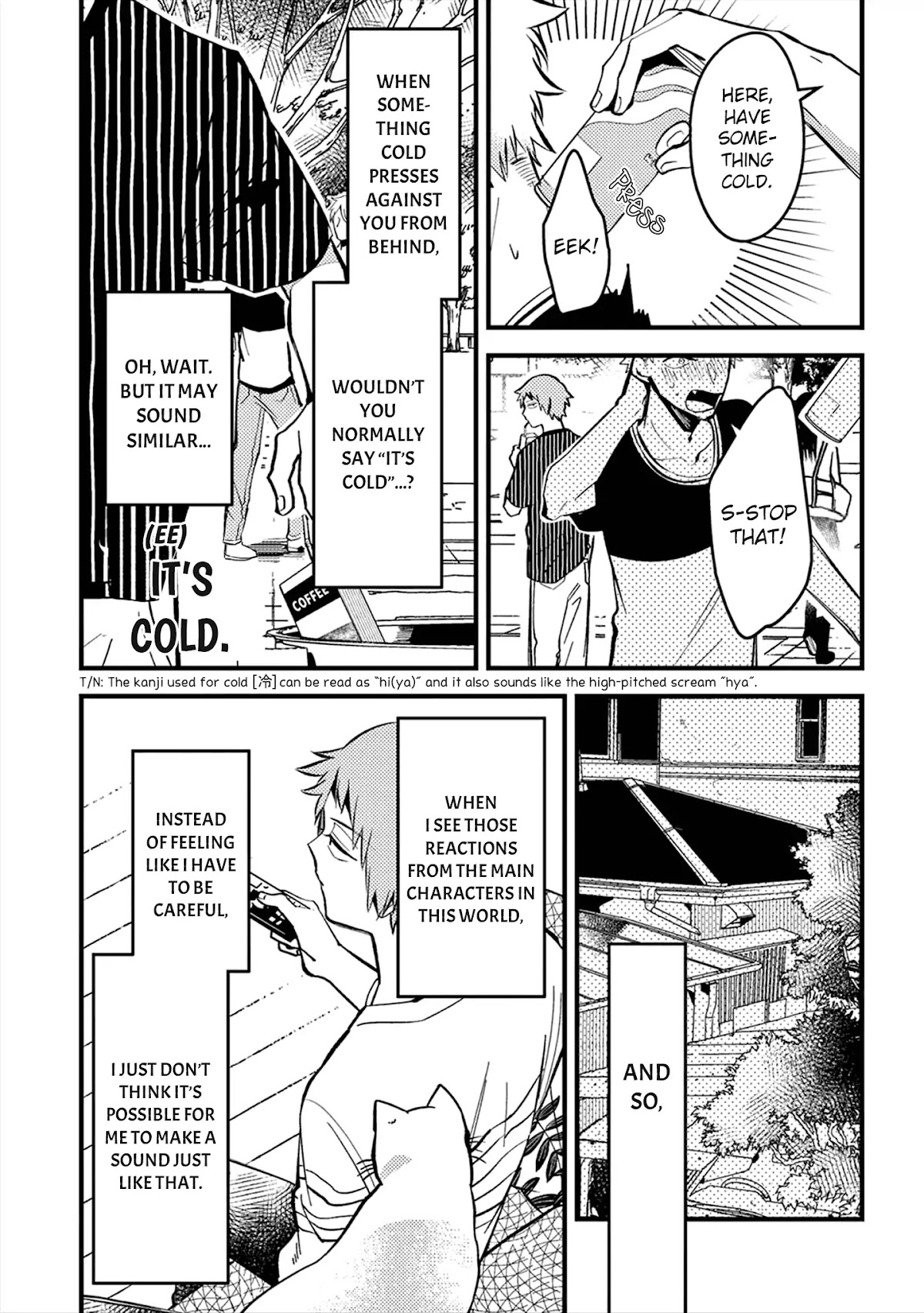 A World Where Everything Definitely Becomes BL vs. The Man Who Definitely Doesn't Want To Be In A BL chapter 14 page 4