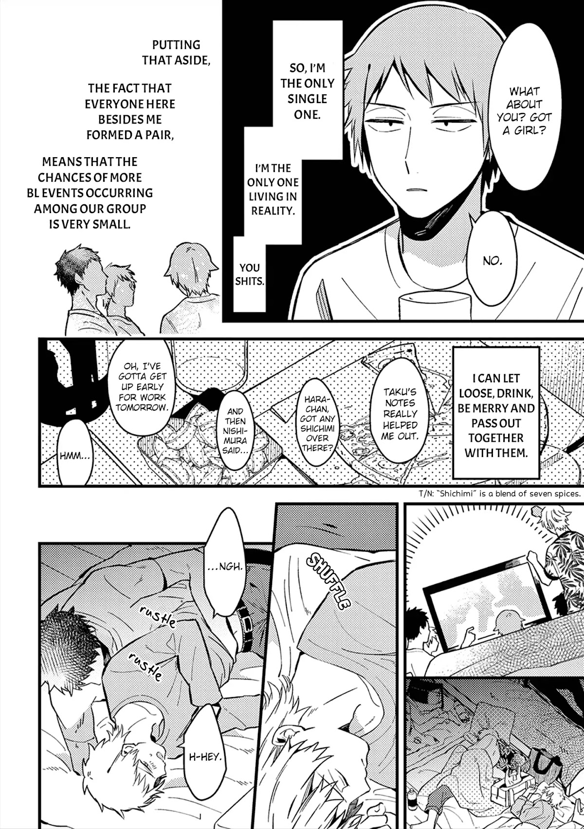 A World Where Everything Definitely Becomes BL vs. The Man Who Definitely Doesn't Want To Be In A BL chapter 16 page 3