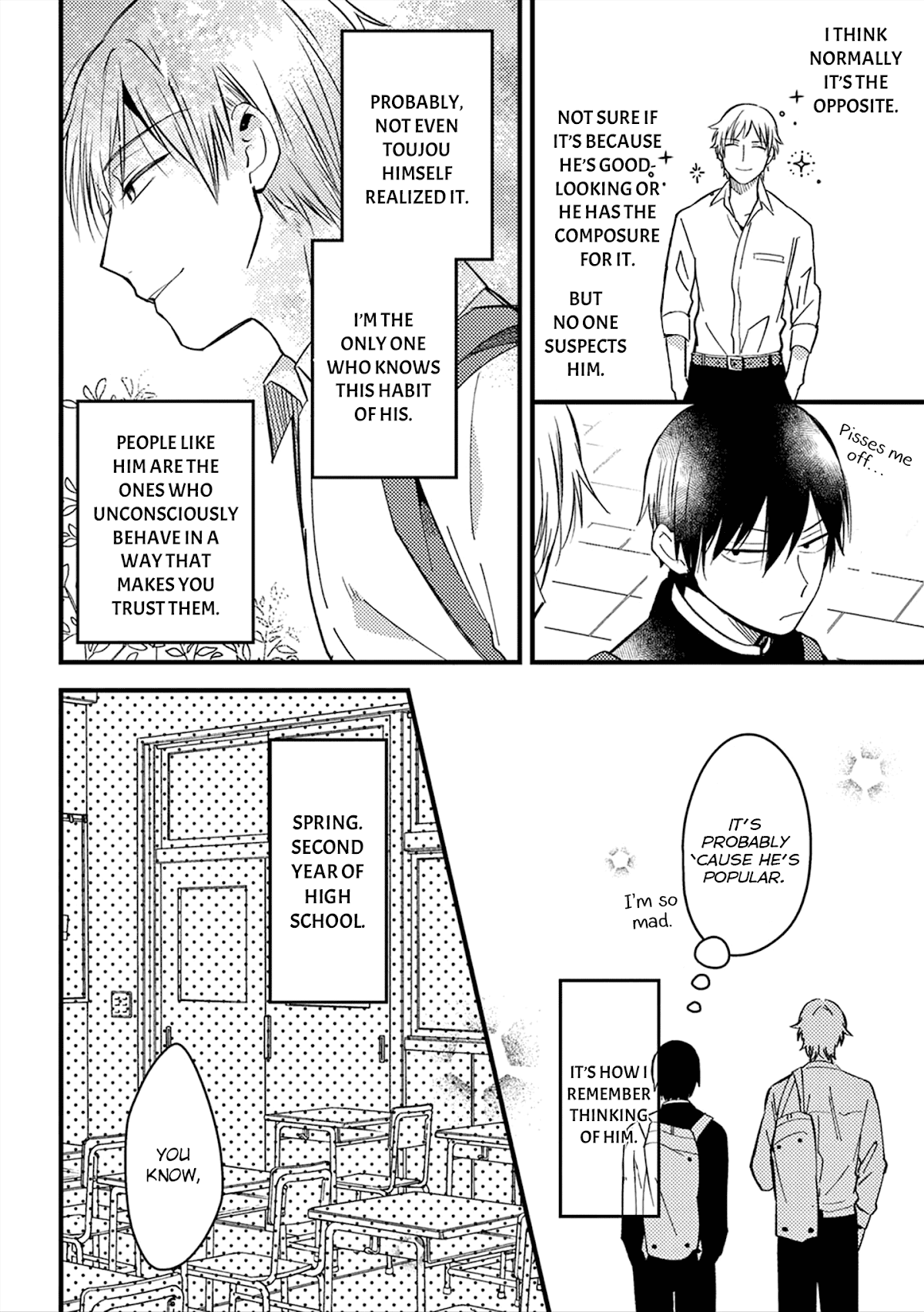 A World Where Everything Definitely Becomes BL vs. The Man Who Definitely Doesn't Want To Be In A BL chapter 19.5 page 4