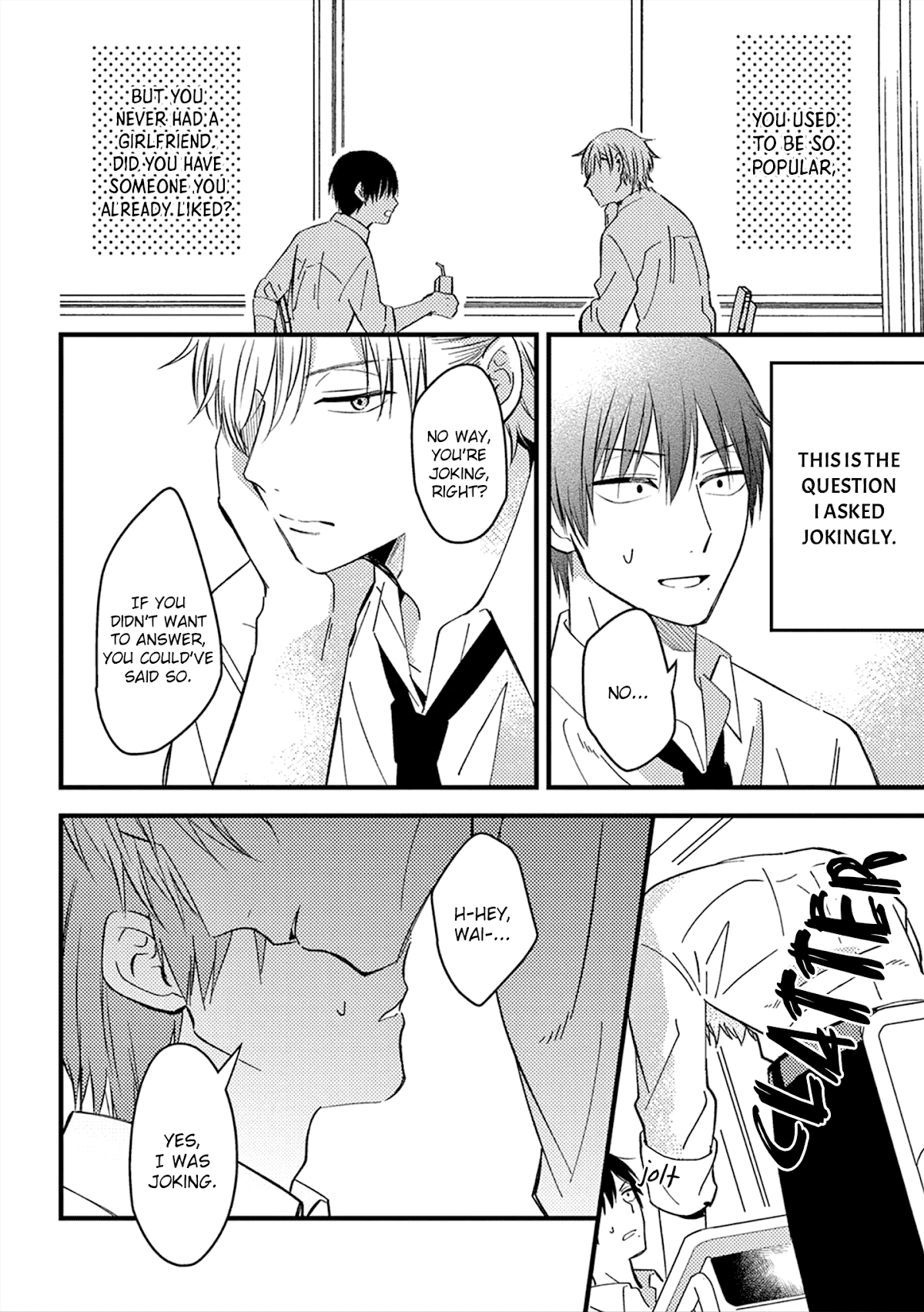 A World Where Everything Definitely Becomes BL vs. The Man Who Definitely Doesn't Want To Be In A BL chapter 19.5 page 6