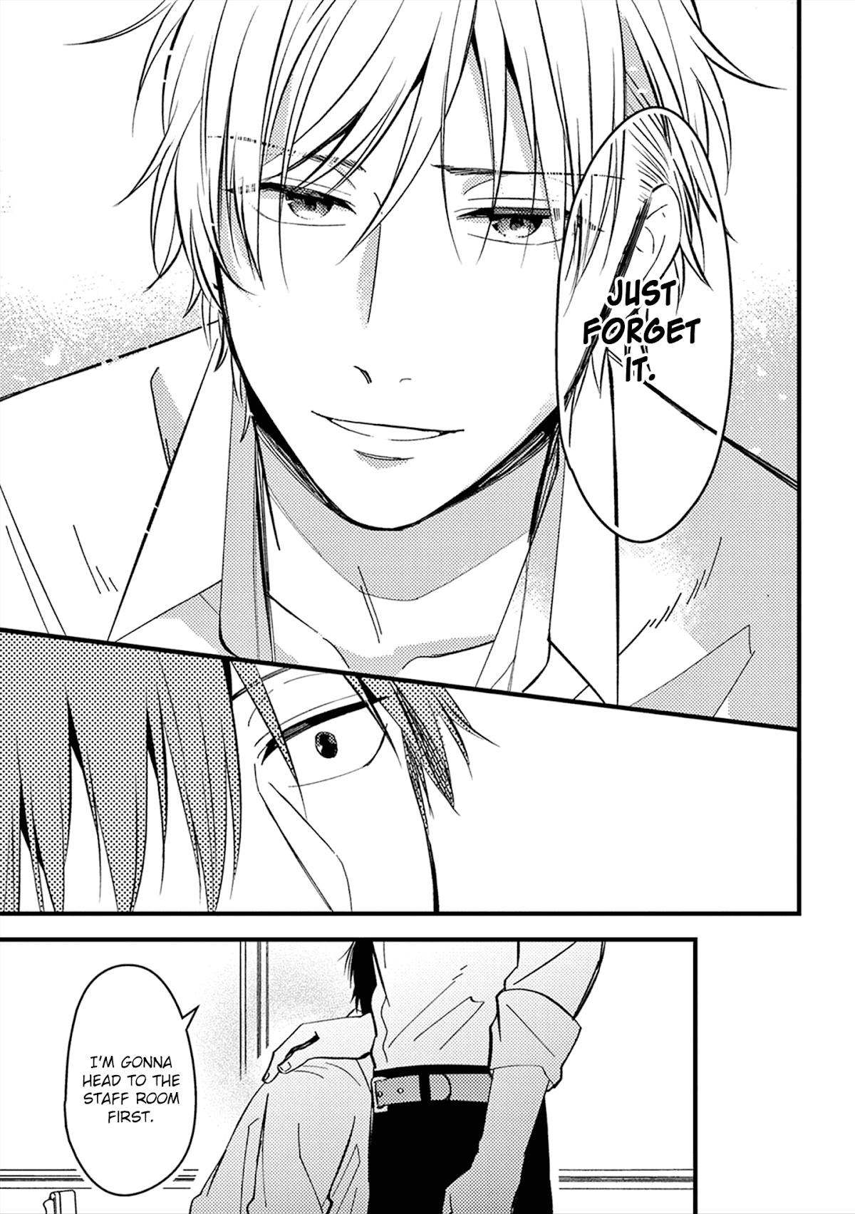 A World Where Everything Definitely Becomes BL vs. The Man Who Definitely Doesn't Want To Be In A BL chapter 19.5 page 7