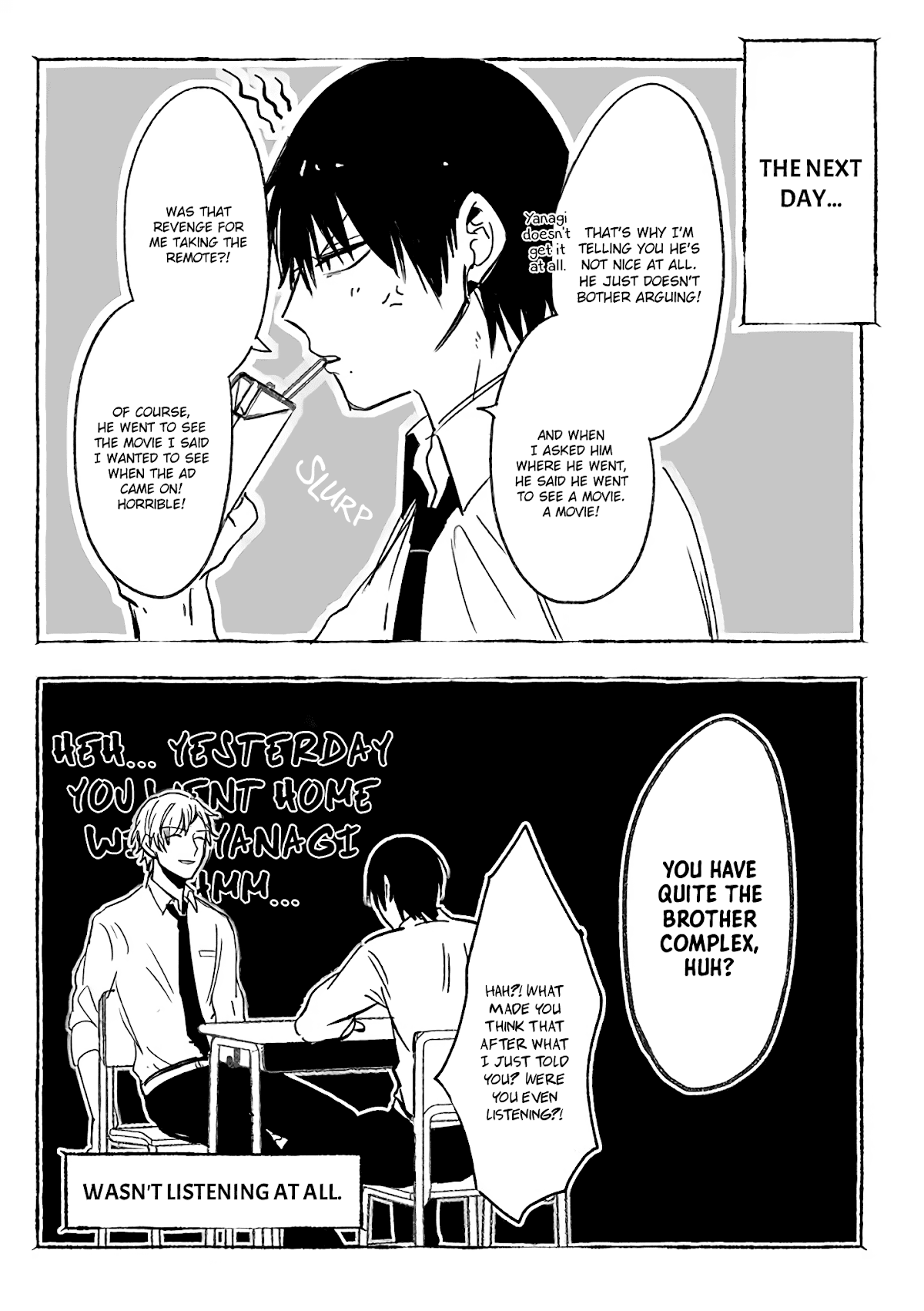 A World Where Everything Definitely Becomes BL vs. The Man Who Definitely Doesn't Want To Be In A BL chapter 19.6 page 11