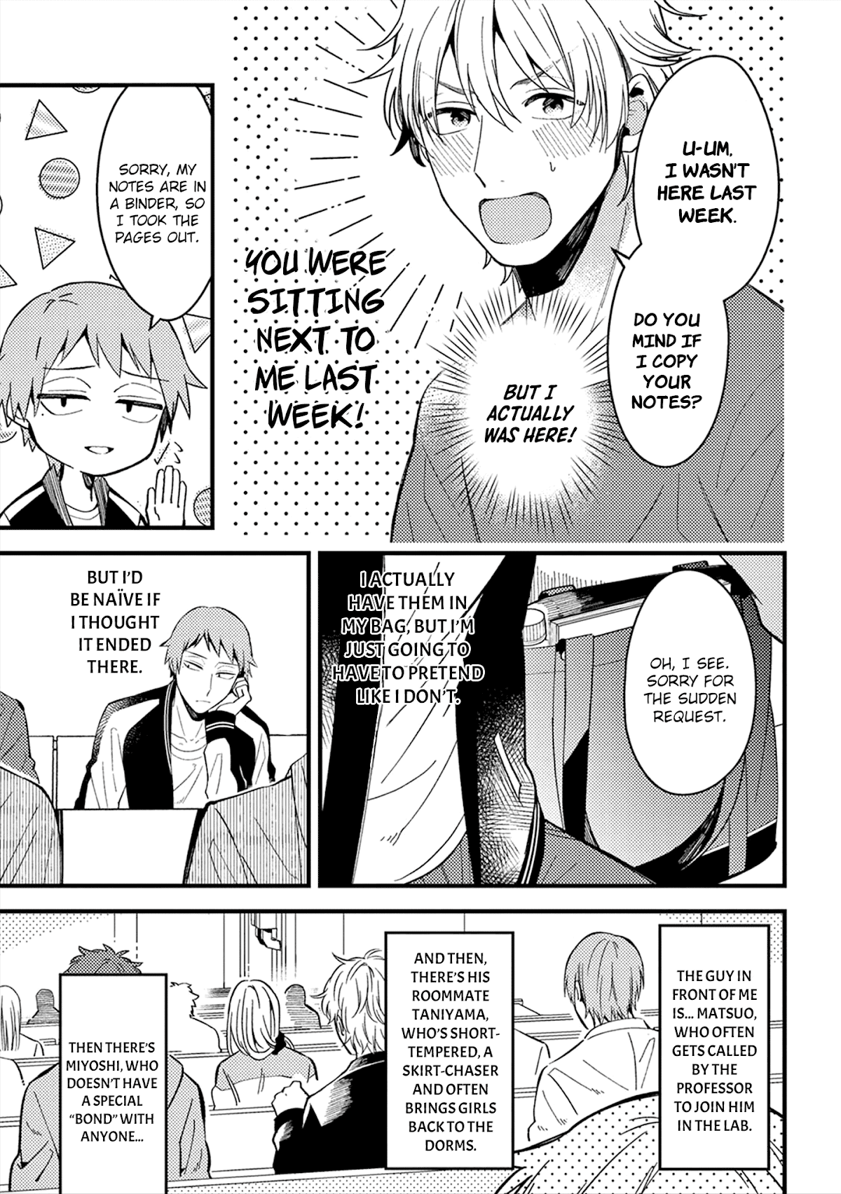 A World Where Everything Definitely Becomes BL vs. The Man Who Definitely Doesn't Want To Be In A BL chapter 19 page 4