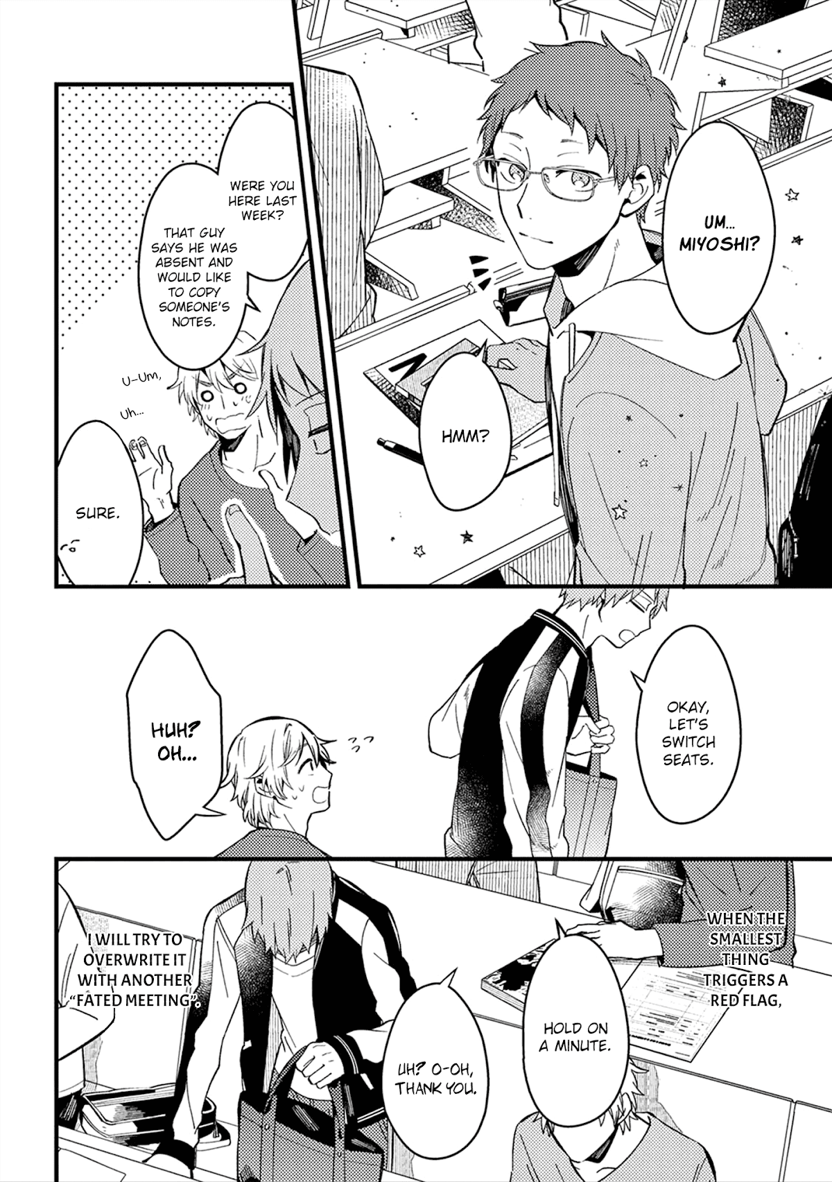 A World Where Everything Definitely Becomes BL vs. The Man Who Definitely Doesn't Want To Be In A BL chapter 19 page 5