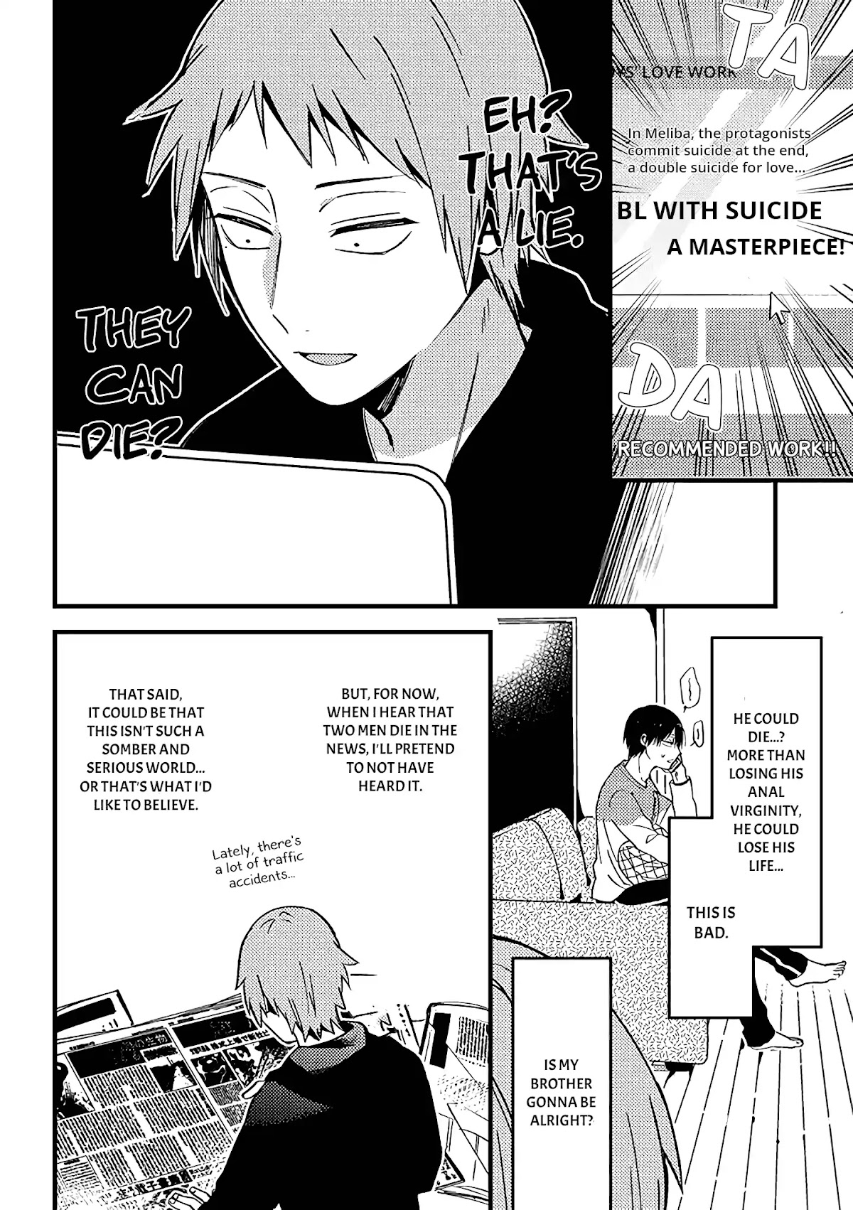 A World Where Everything Definitely Becomes BL vs. The Man Who Definitely Doesn't Want To Be In A BL chapter 2 page 3