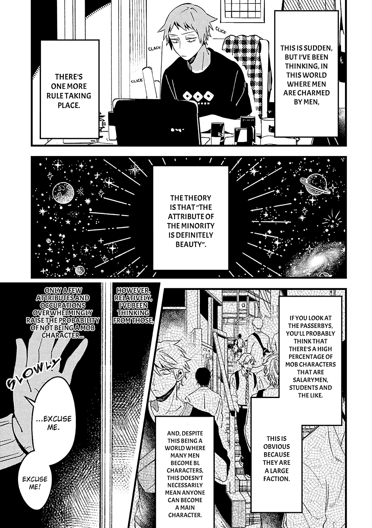 A World Where Everything Definitely Becomes BL vs. The Man Who Definitely Doesn't Want To Be In A BL chapter 21 page 2