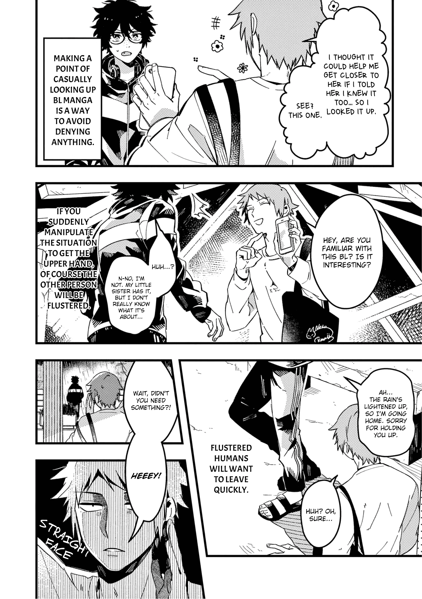 A World Where Everything Definitely Becomes BL vs. The Man Who Definitely Doesn't Want To Be In A BL chapter 27 page 6