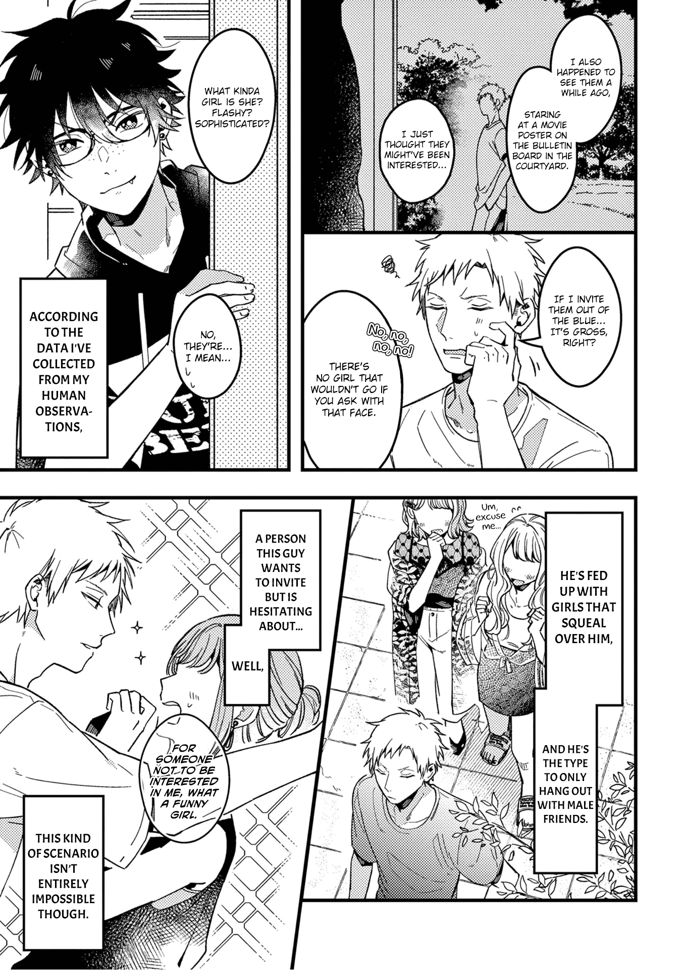 A World Where Everything Definitely Becomes BL vs. The Man Who Definitely Doesn't Want To Be In A BL chapter 28 page 4