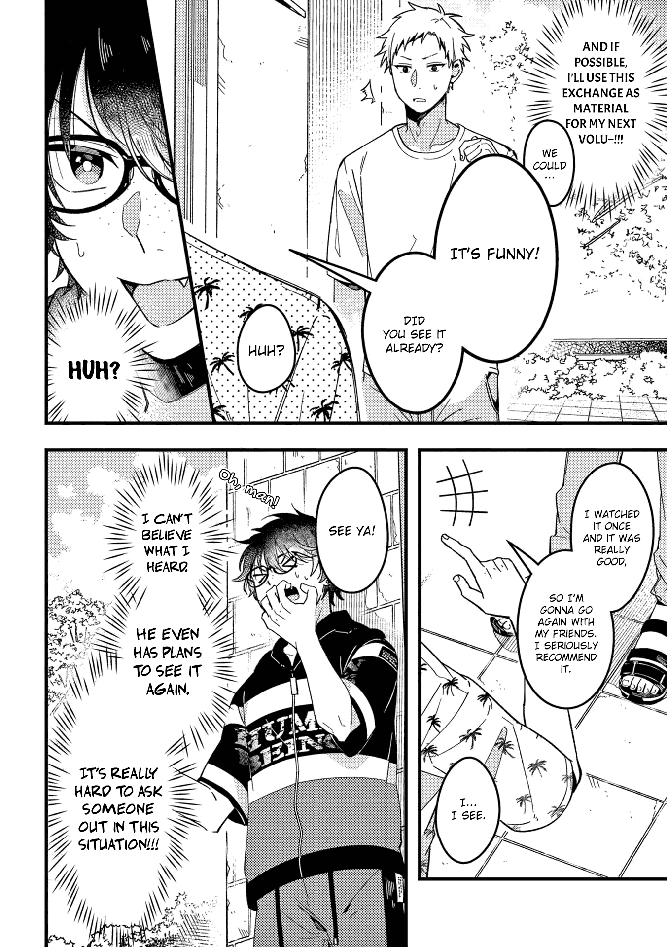 A World Where Everything Definitely Becomes BL vs. The Man Who Definitely Doesn't Want To Be In A BL chapter 28 page 7