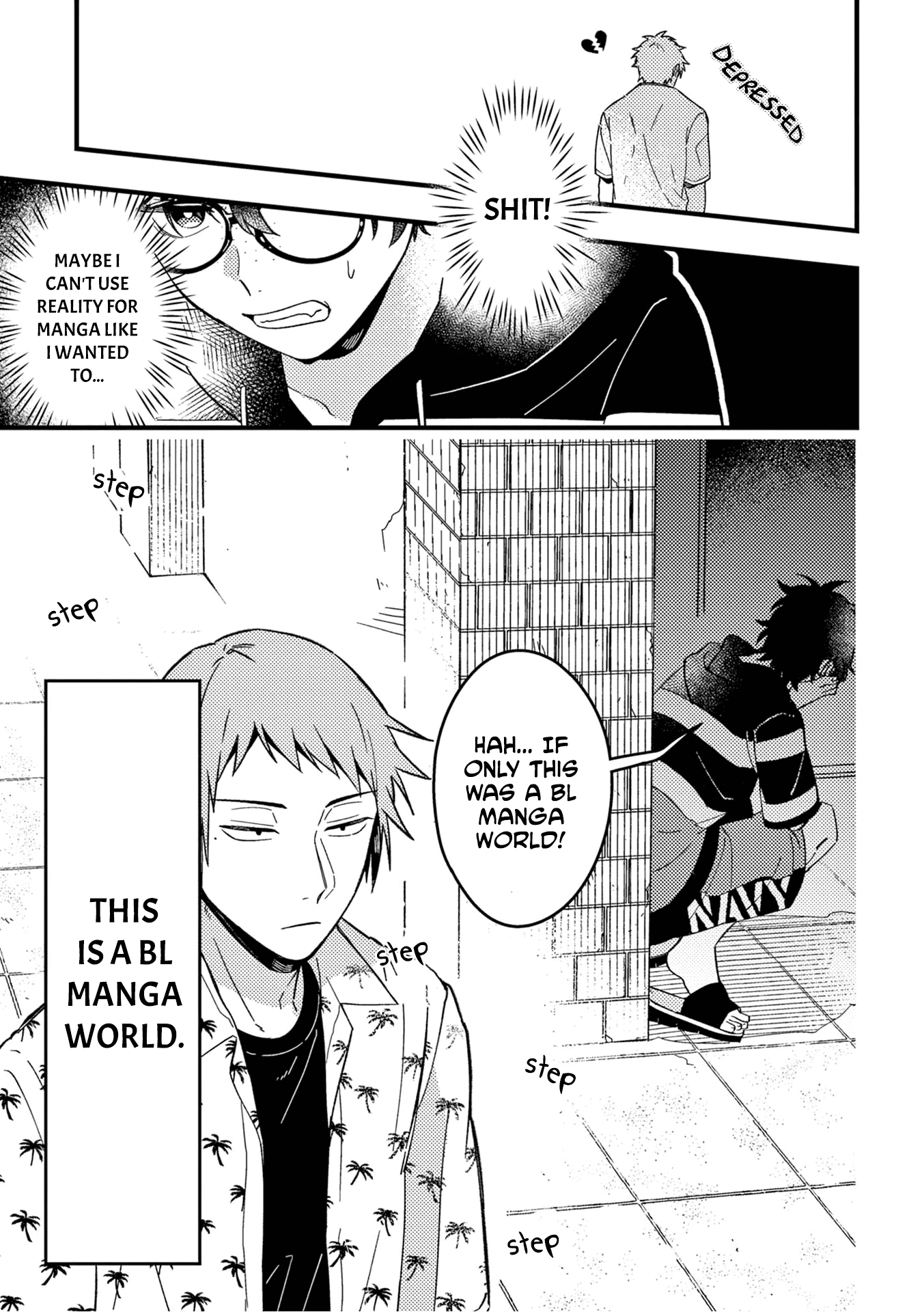 A World Where Everything Definitely Becomes BL vs. The Man Who Definitely Doesn't Want To Be In A BL chapter 28 page 8