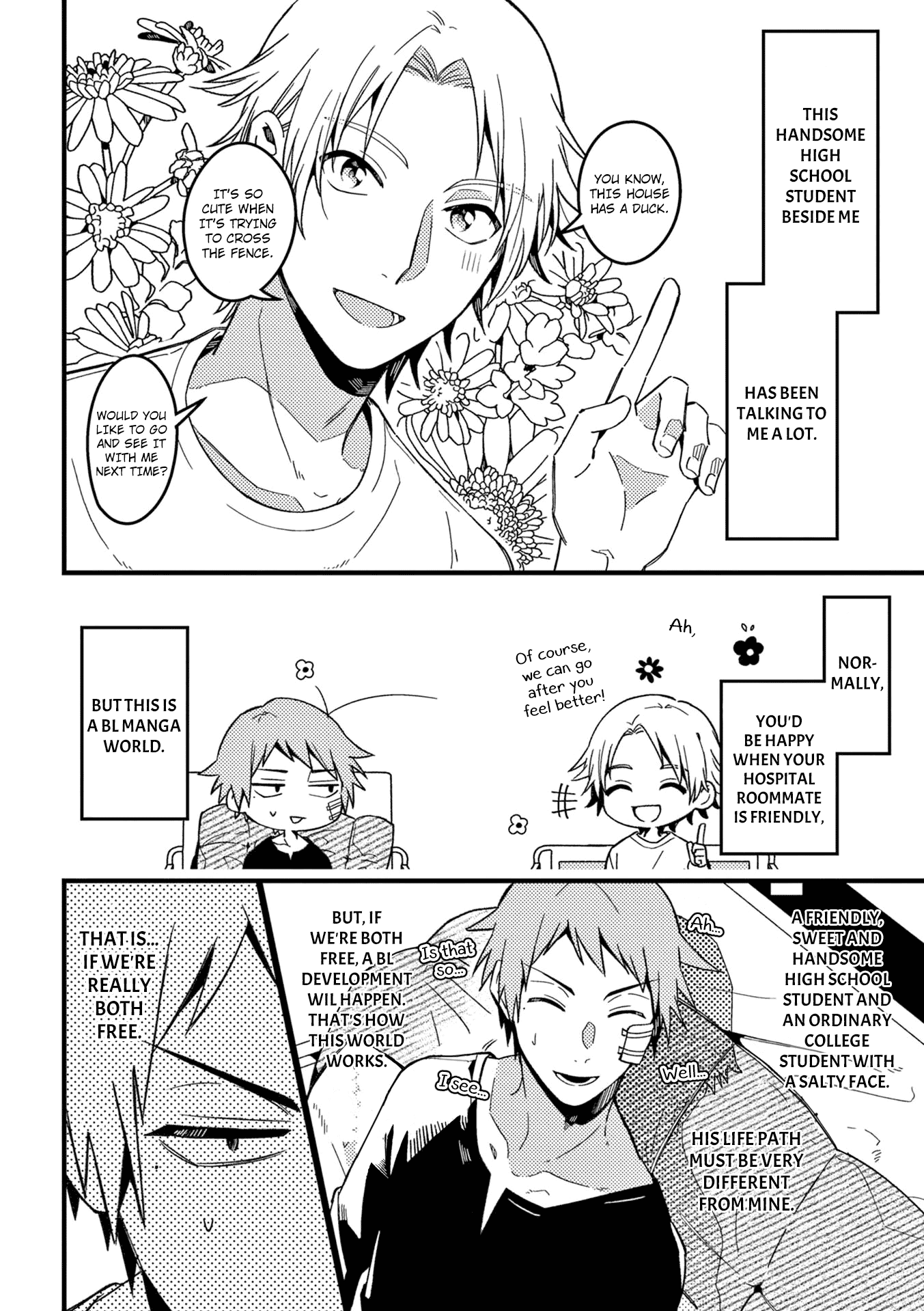 A World Where Everything Definitely Becomes BL vs. The Man Who Definitely Doesn't Want To Be In A BL chapter 29 page 4