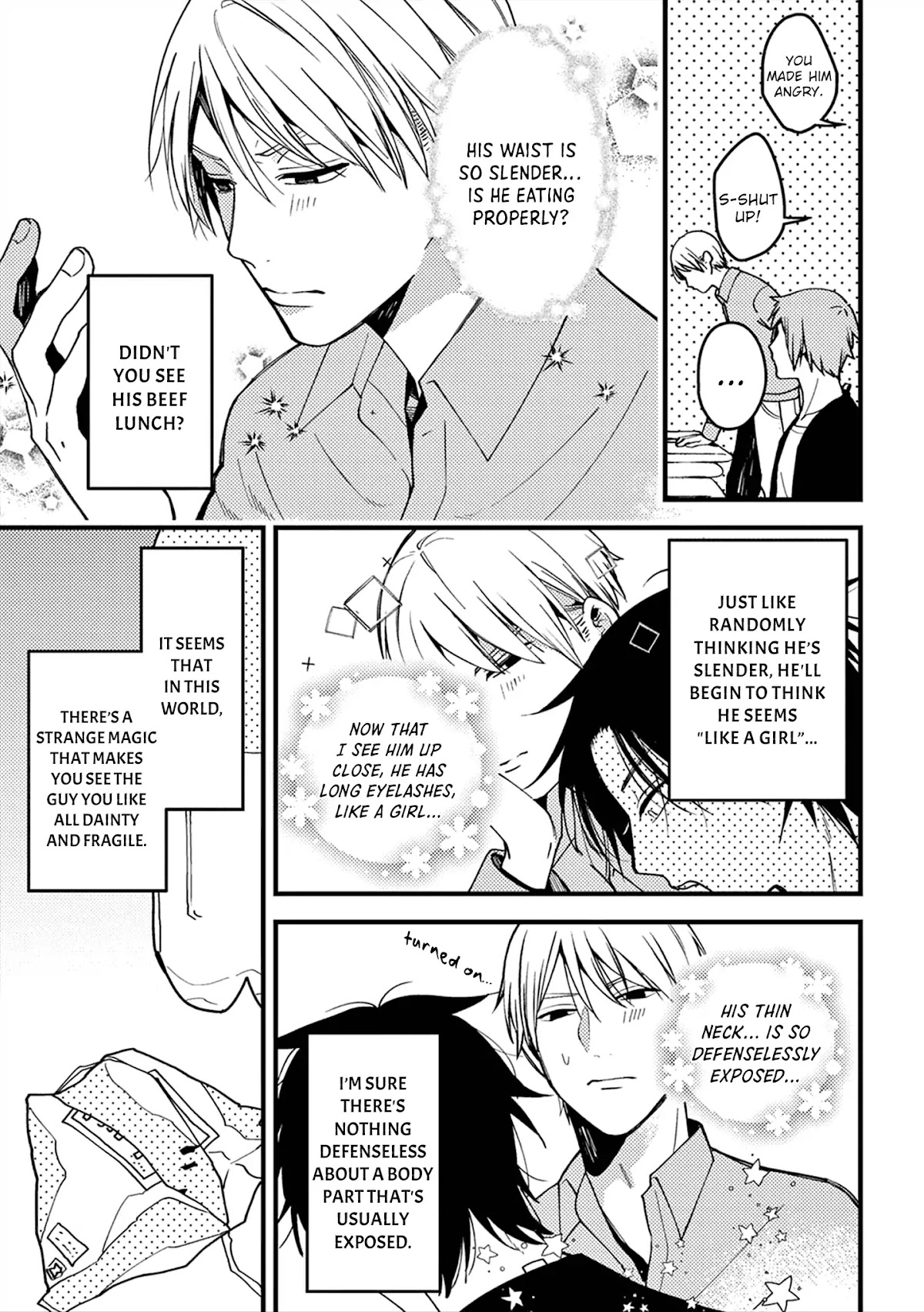 A World Where Everything Definitely Becomes BL vs. The Man Who Definitely Doesn't Want To Be In A BL chapter 3 page 5