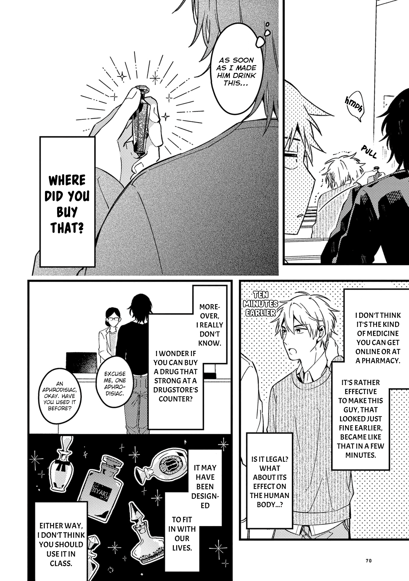 A World Where Everything Definitely Becomes BL vs. The Man Who Definitely Doesn't Want To Be In A BL chapter 30 page 3