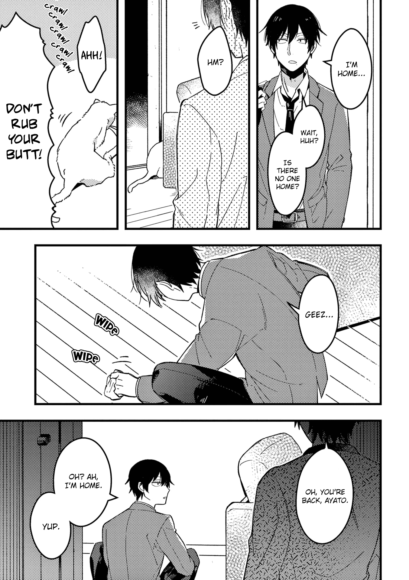 A World Where Everything Definitely Becomes BL vs. The Man Who Definitely Doesn't Want To Be In A BL chapter 32 page 8