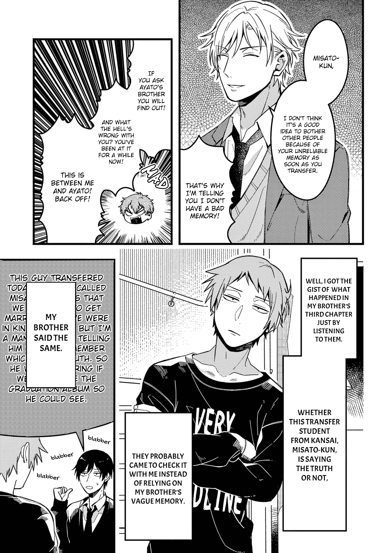 A World Where Everything Definitely Becomes BL vs. The Man Who Definitely Doesn't Want To Be In A BL chapter 34 page 4