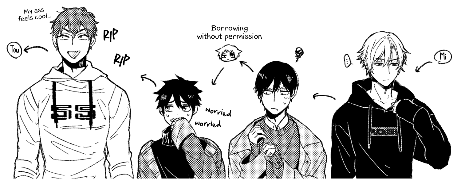 A World Where Everything Definitely Becomes BL vs. The Man Who Definitely Doesn't Want To Be In A BL chapter 35.6 page 15