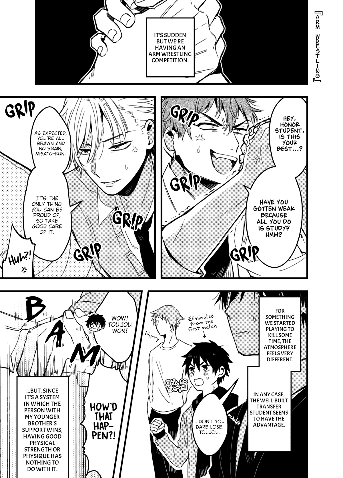 A World Where Everything Definitely Becomes BL vs. The Man Who Definitely Doesn't Want To Be In A BL chapter 35.6 page 3