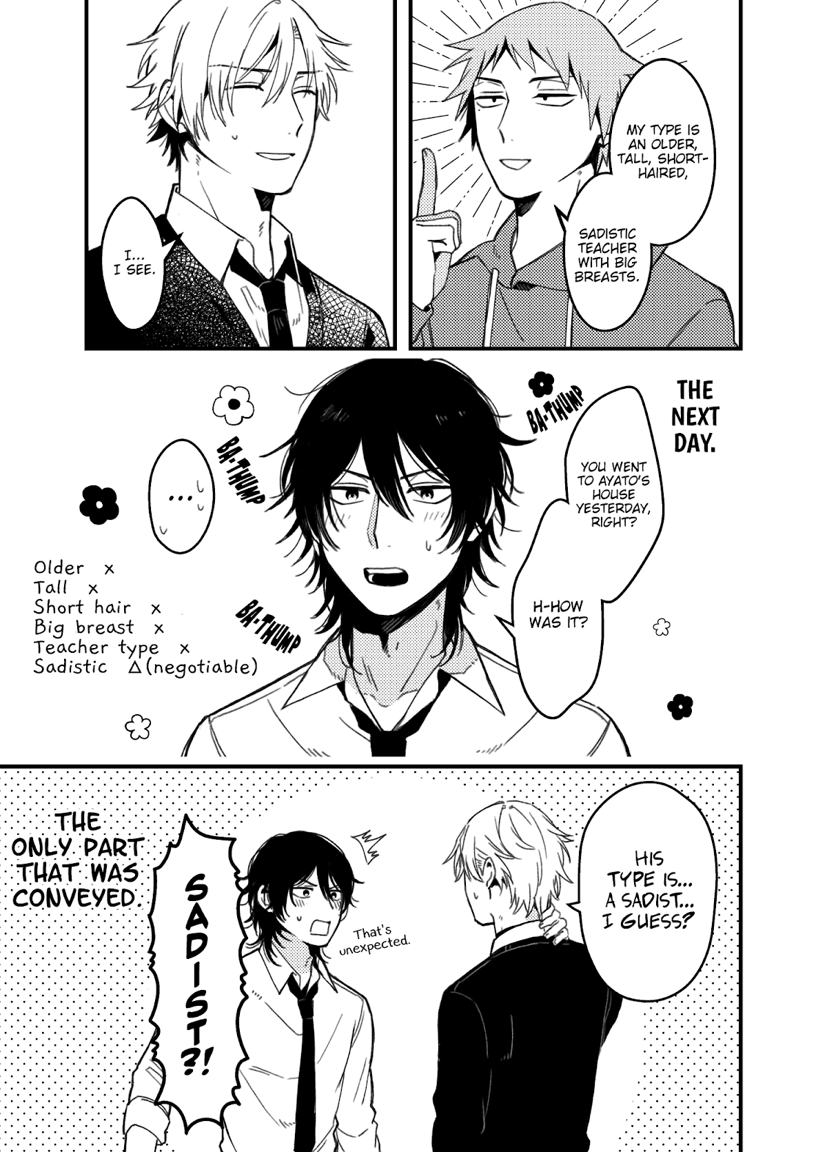 A World Where Everything Definitely Becomes BL vs. The Man Who Definitely Doesn't Want To Be In A BL chapter 35.6 page 5