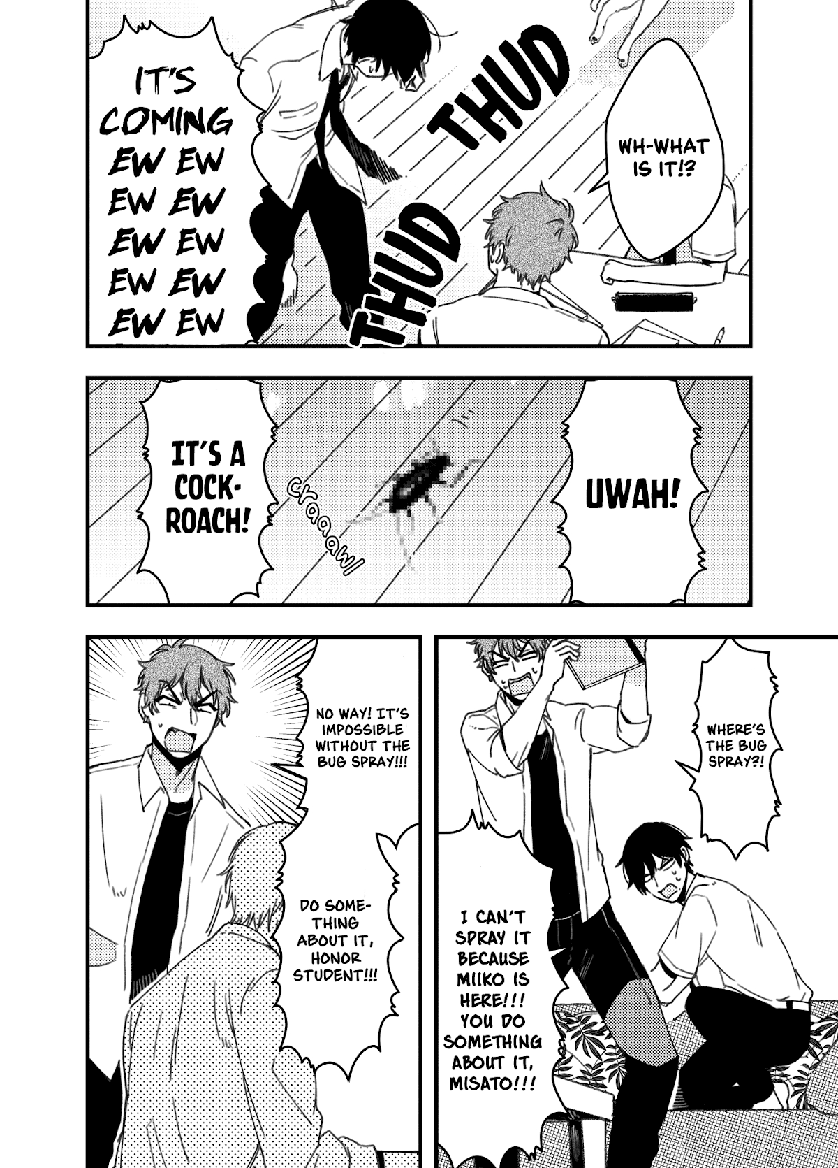 A World Where Everything Definitely Becomes BL vs. The Man Who Definitely Doesn't Want To Be In A BL chapter 35.7 page 11