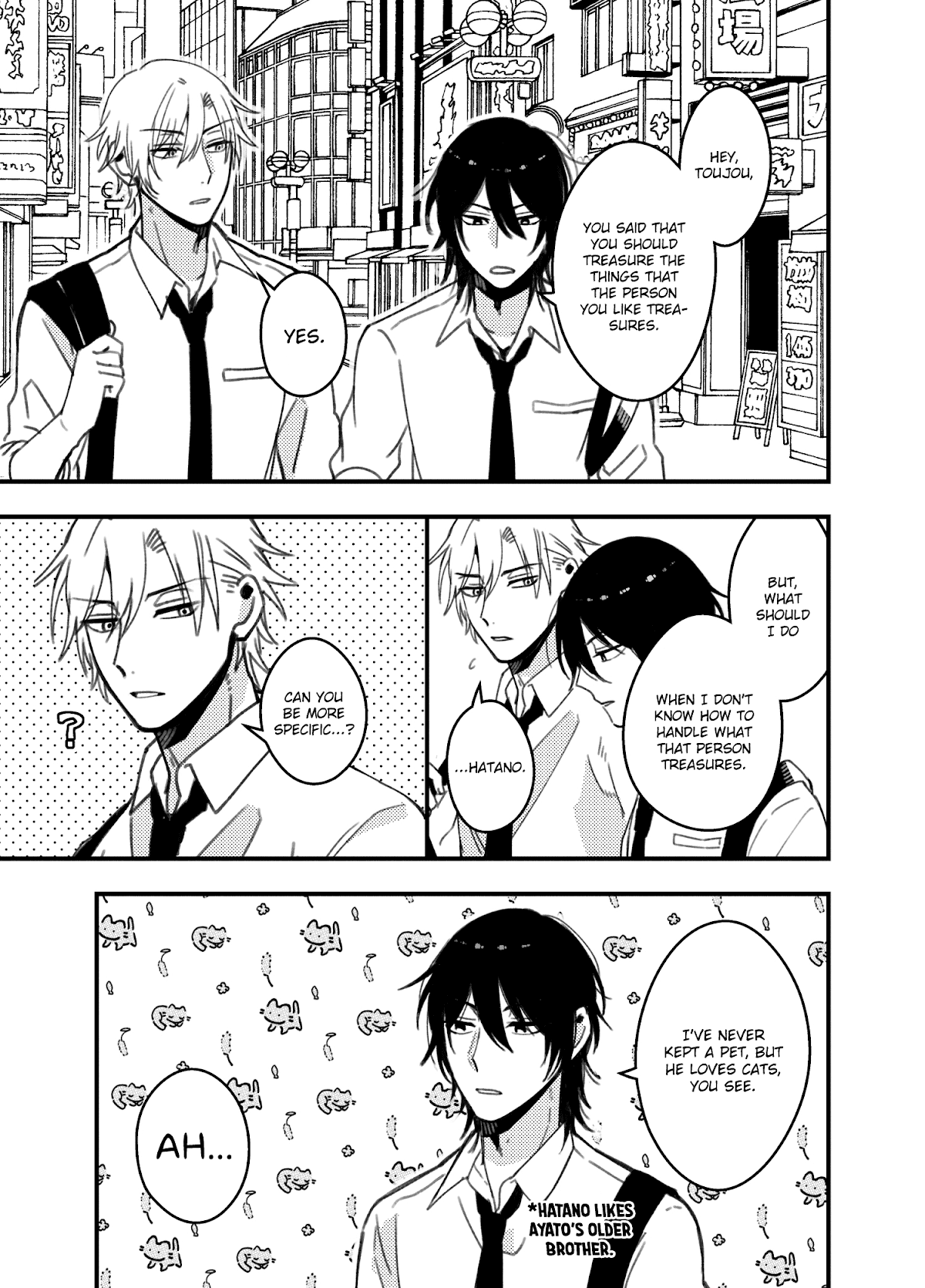 A World Where Everything Definitely Becomes BL vs. The Man Who Definitely Doesn't Want To Be In A BL chapter 35.7 page 26