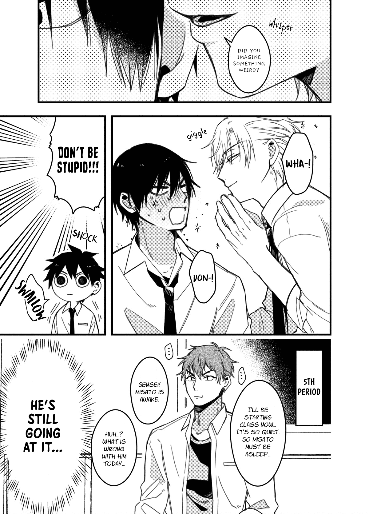 A World Where Everything Definitely Becomes BL vs. The Man Who Definitely Doesn't Want To Be In A BL chapter 35.7 page 4