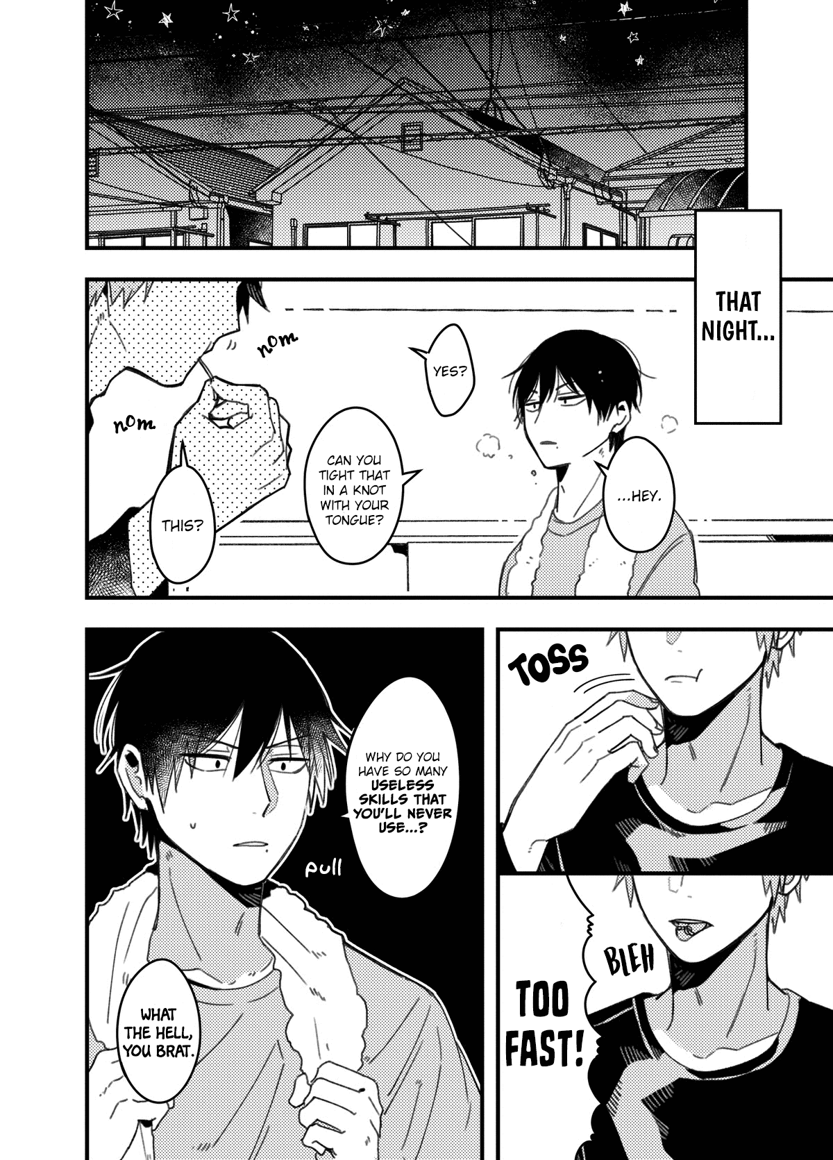 A World Where Everything Definitely Becomes BL vs. The Man Who Definitely Doesn't Want To Be In A BL chapter 35.7 page 5